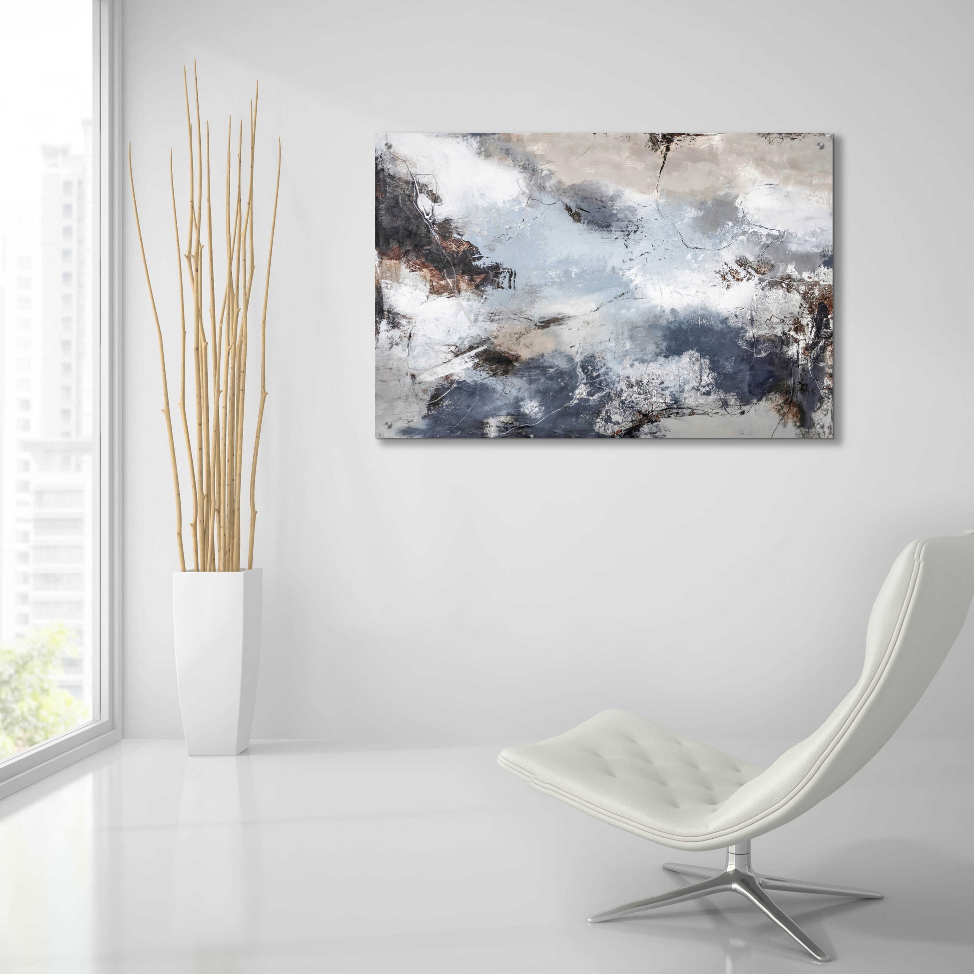 Epic Art 'Rising 3' by Design Fabrikken, Acrylic Glass Wall Art,36x24