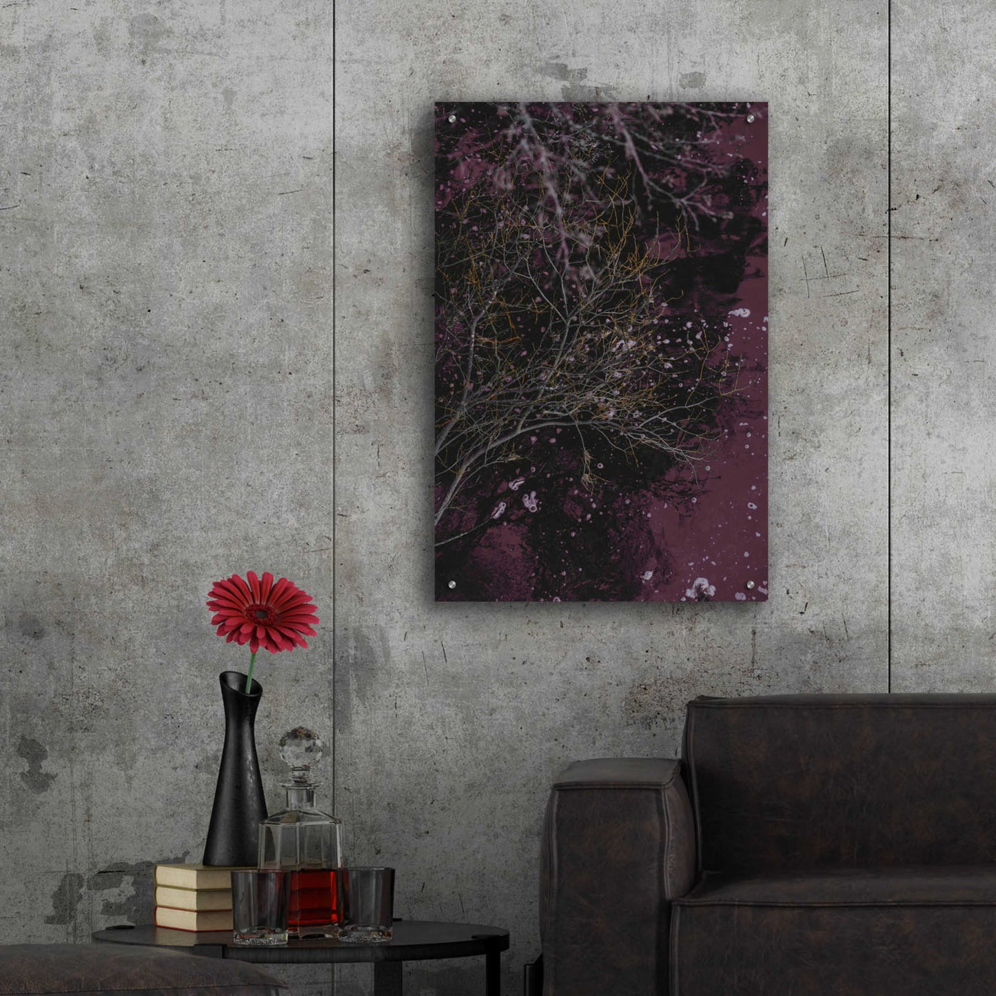 Epic Art 'River of Wine' by Design Fabrikken, Acrylic Glass Wall Art,24x36