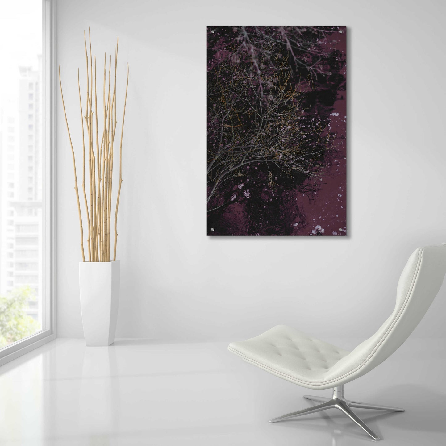 Epic Art 'River of Wine' by Design Fabrikken, Acrylic Glass Wall Art,24x36