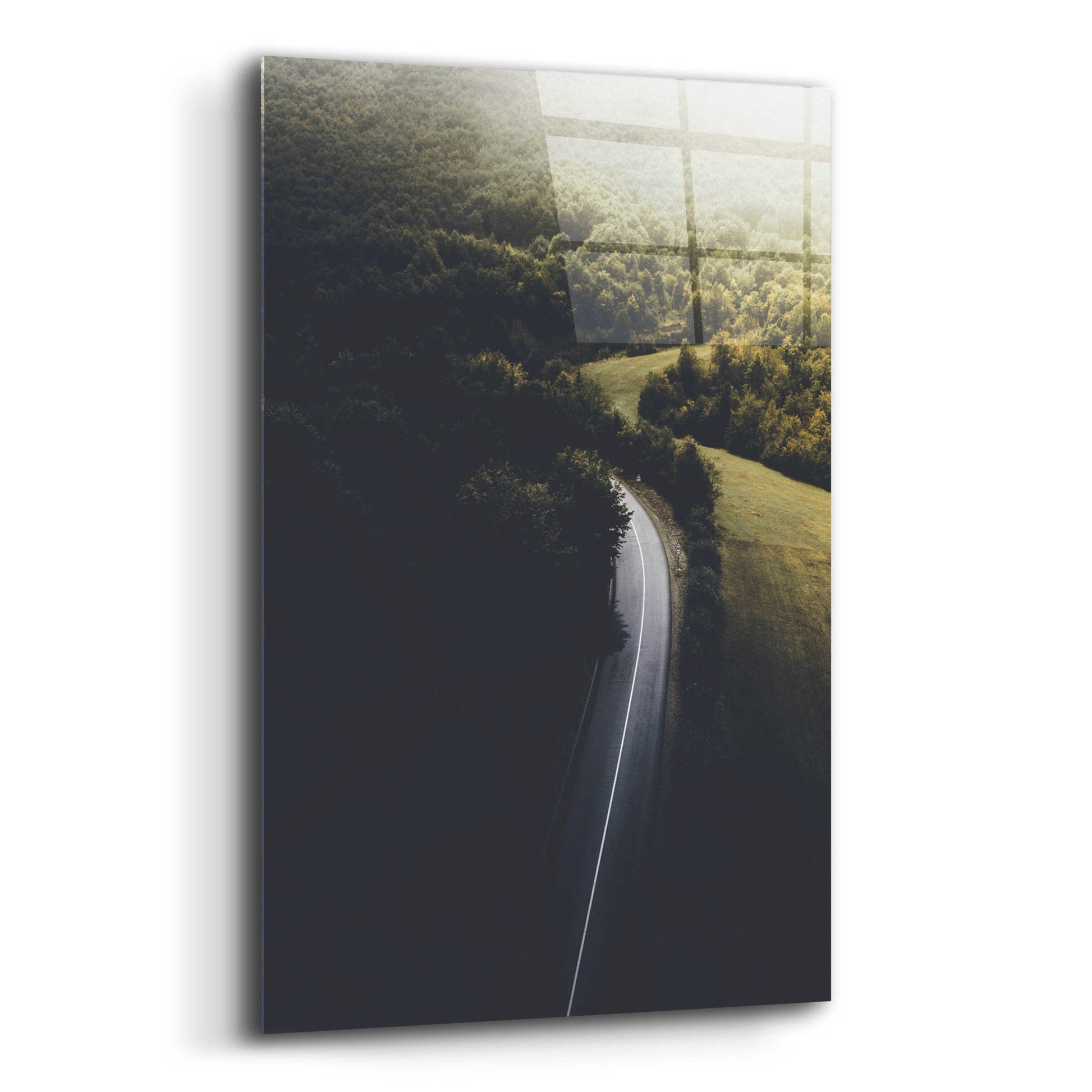 Epic Art 'Road to Darkness' by Design Fabrikken, Acrylic Glass Wall Art,12x16