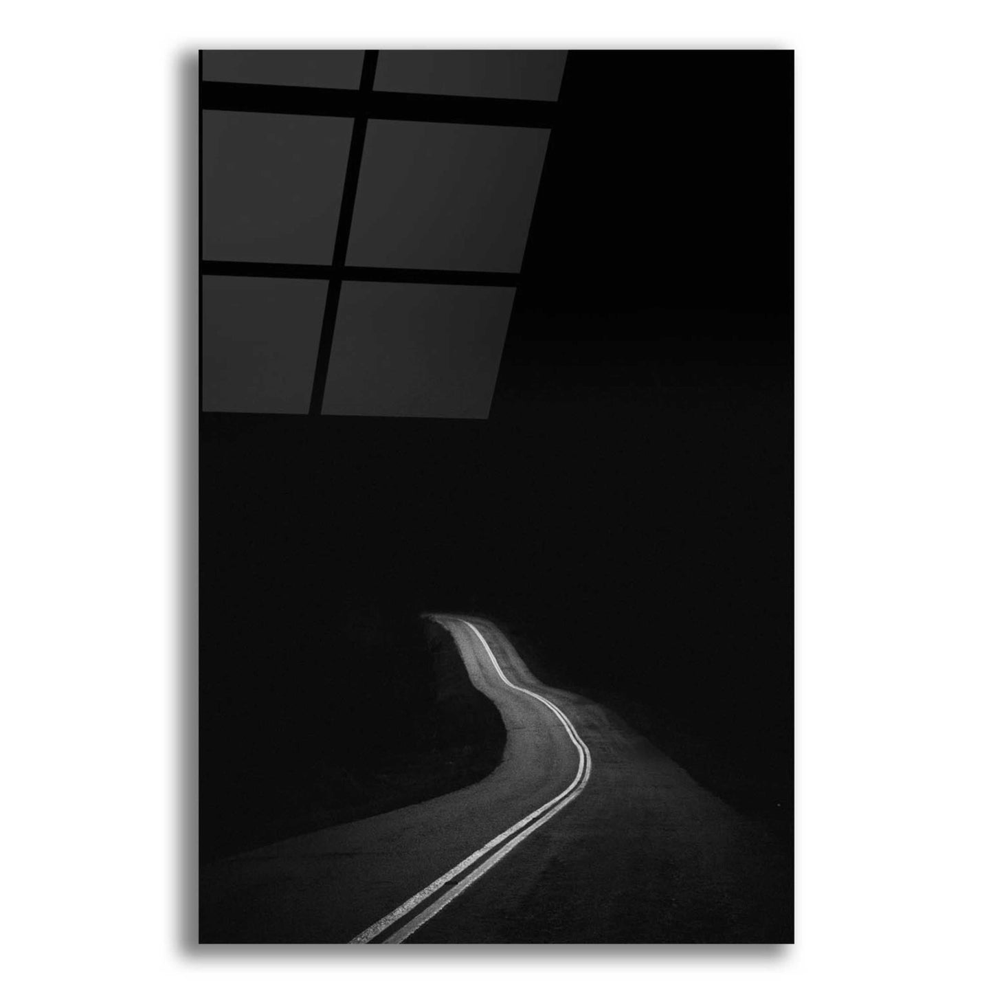 Epic Art 'Road to Nowhere' by Design Fabrikken, Acrylic Glass Wall Art,12x16