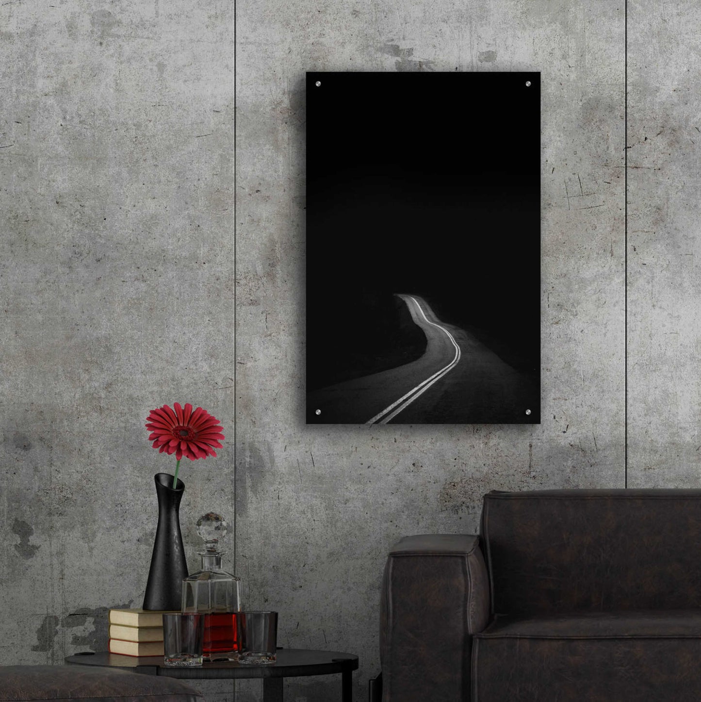 Epic Art 'Road to Nowhere' by Design Fabrikken, Acrylic Glass Wall Art,24x36