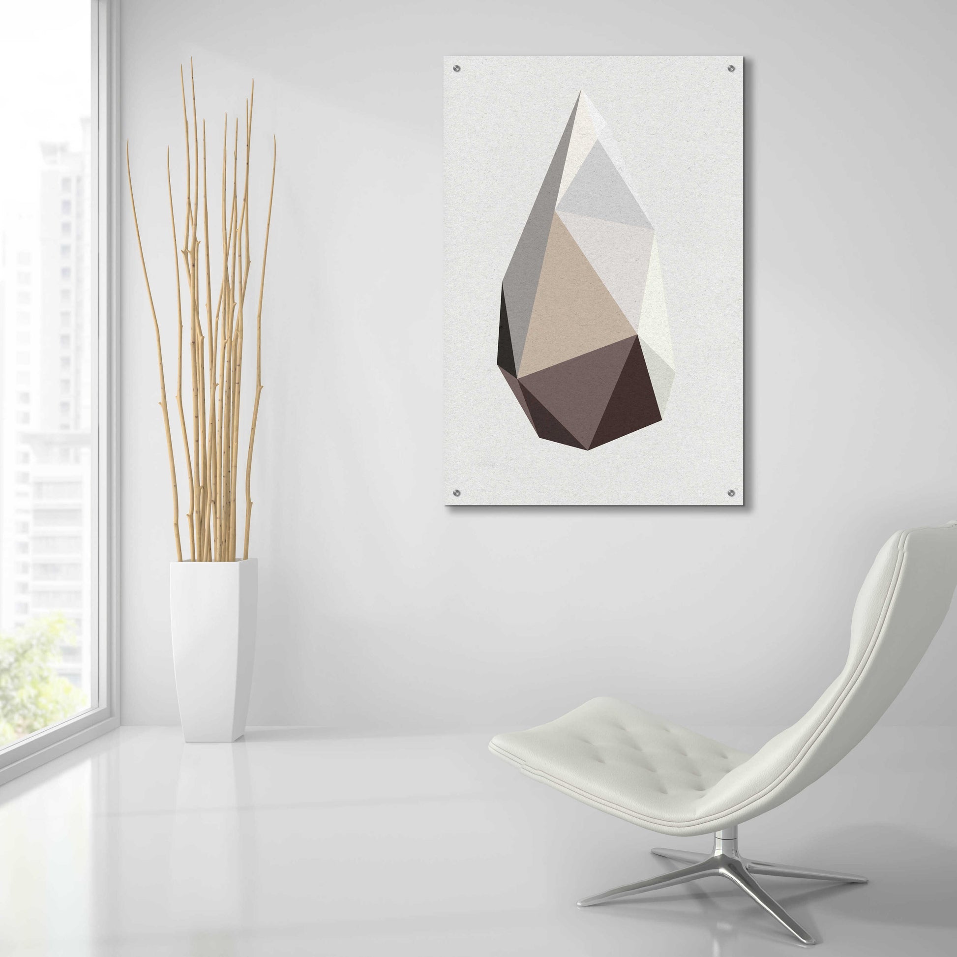 Epic Art 'Rock 1' by Design Fabrikken, Acrylic Glass Wall Art,24x36