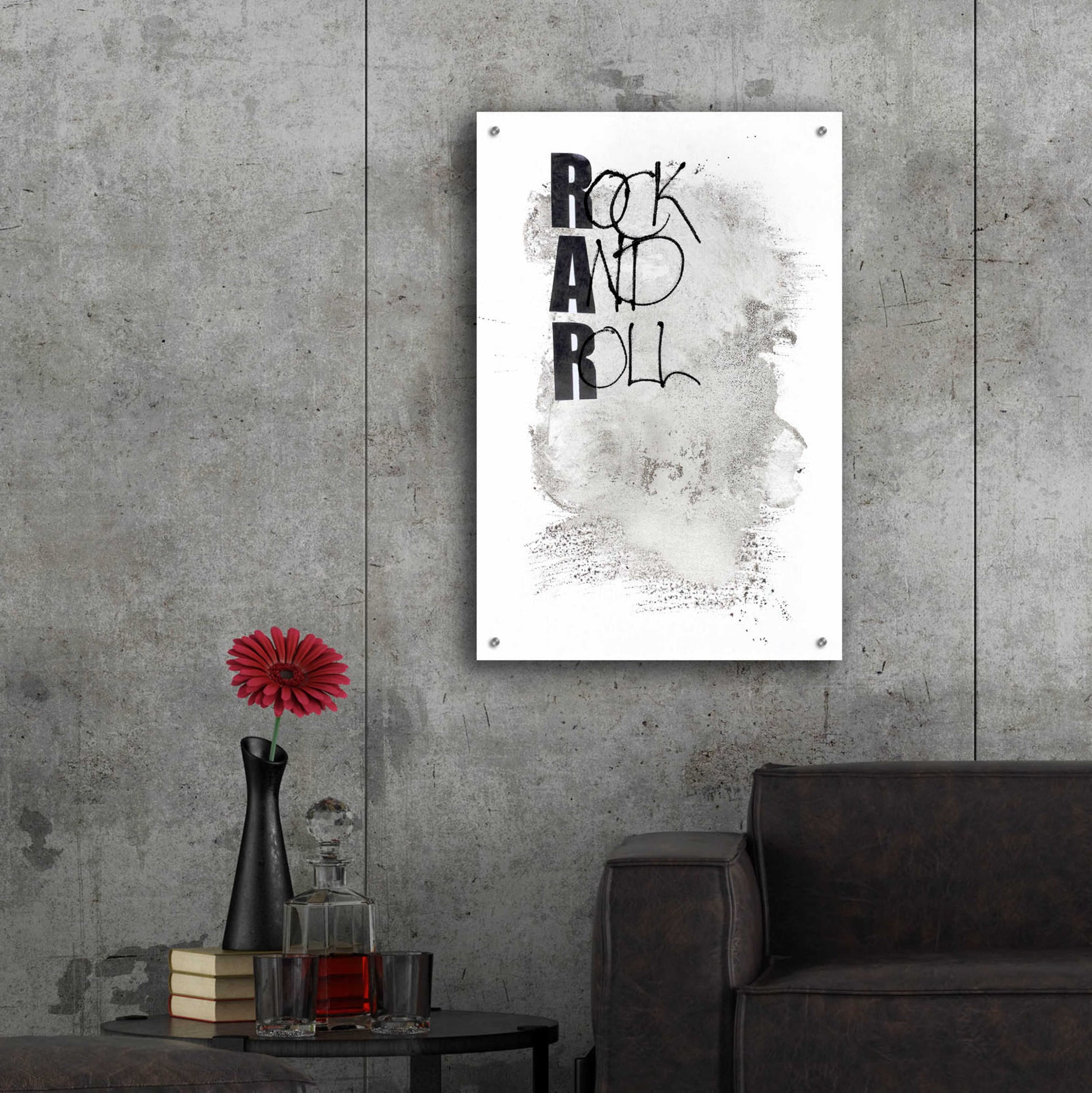 Epic Art 'Rock and Roll' by Design Fabrikken, Acrylic Glass Wall Art,24x36