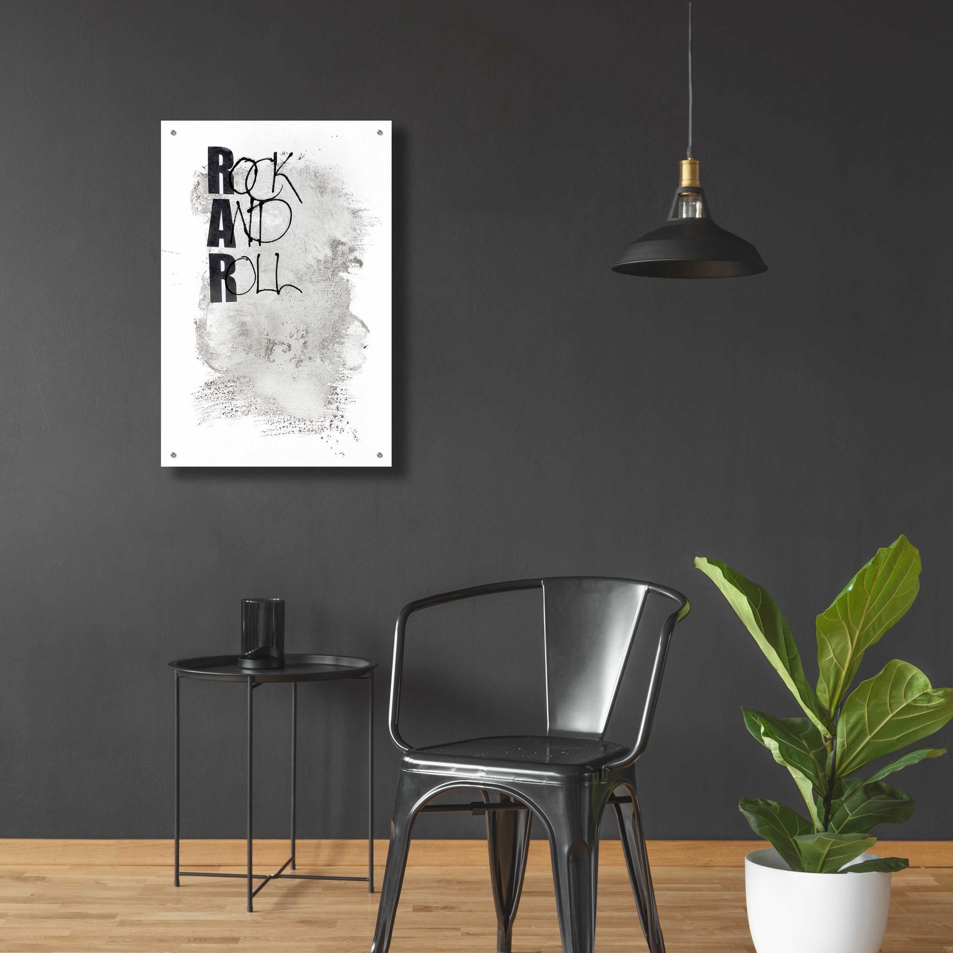 Epic Art 'Rock and Roll' by Design Fabrikken, Acrylic Glass Wall Art,24x36