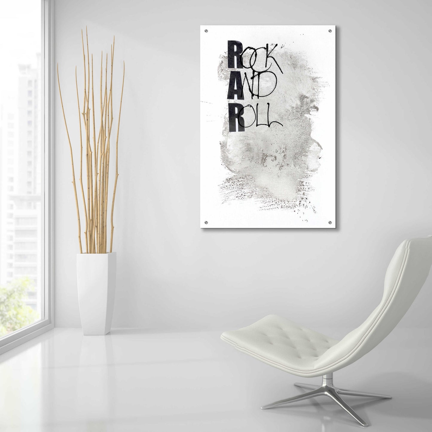 Epic Art 'Rock and Roll' by Design Fabrikken, Acrylic Glass Wall Art,24x36