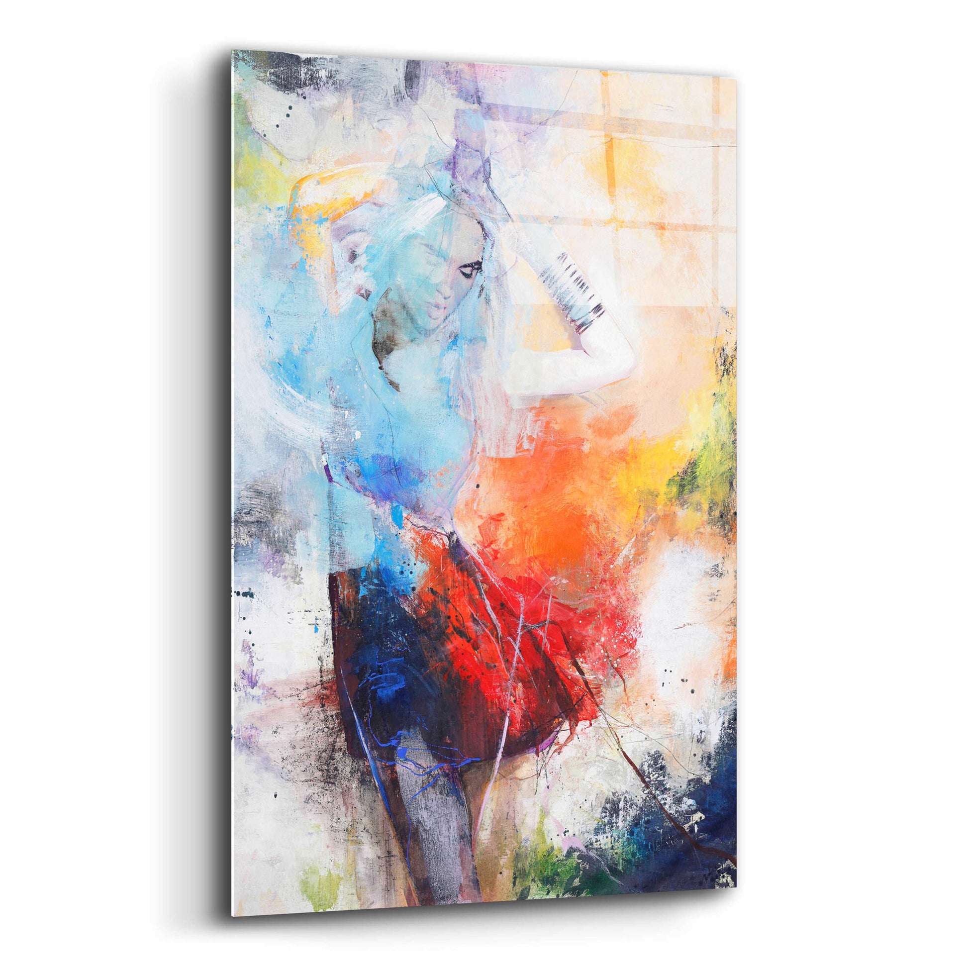 Epic Art 'She Dances' by Design Fabrikken, Acrylic Glass Wall Art,12x16