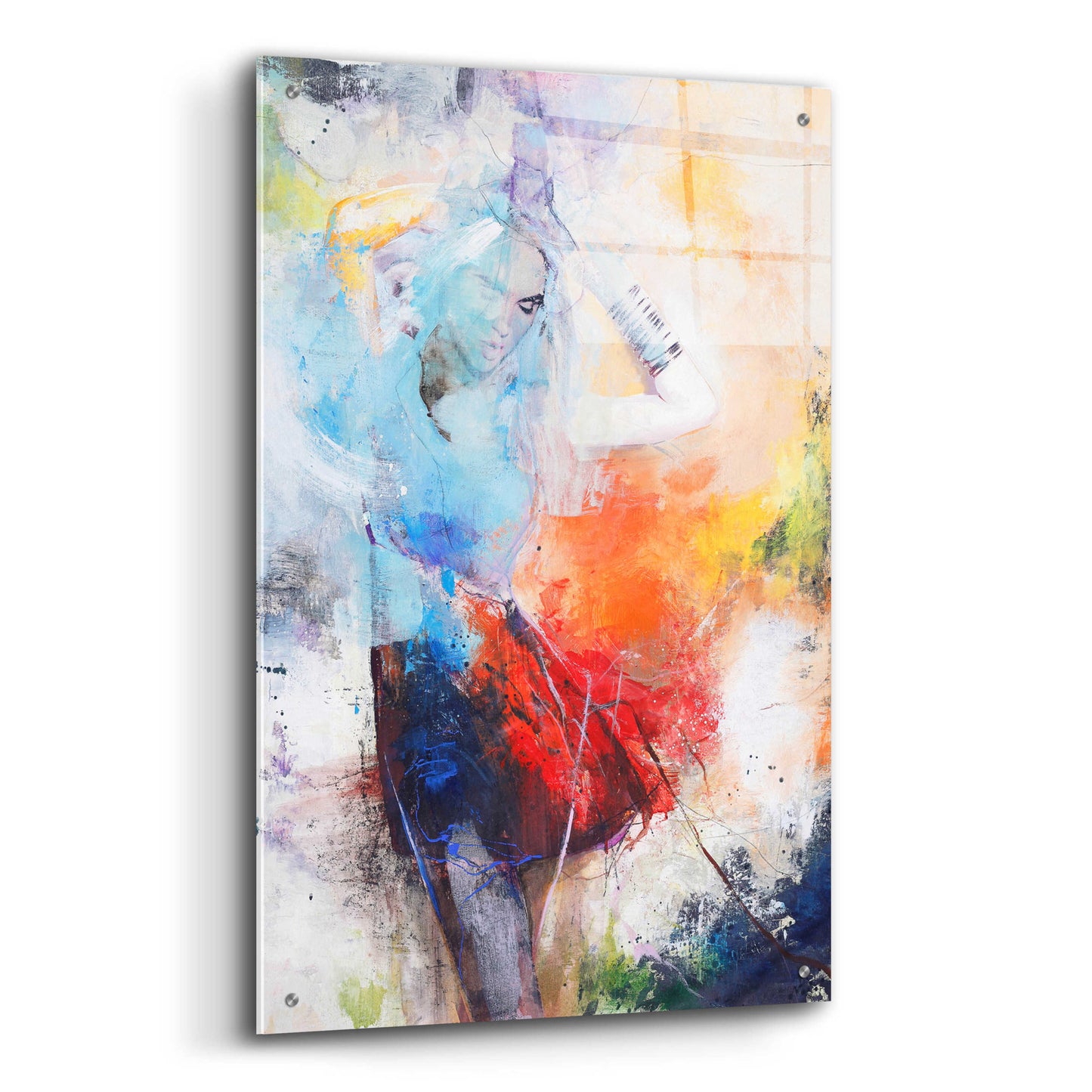 Epic Art 'She Dances' by Design Fabrikken, Acrylic Glass Wall Art,24x36