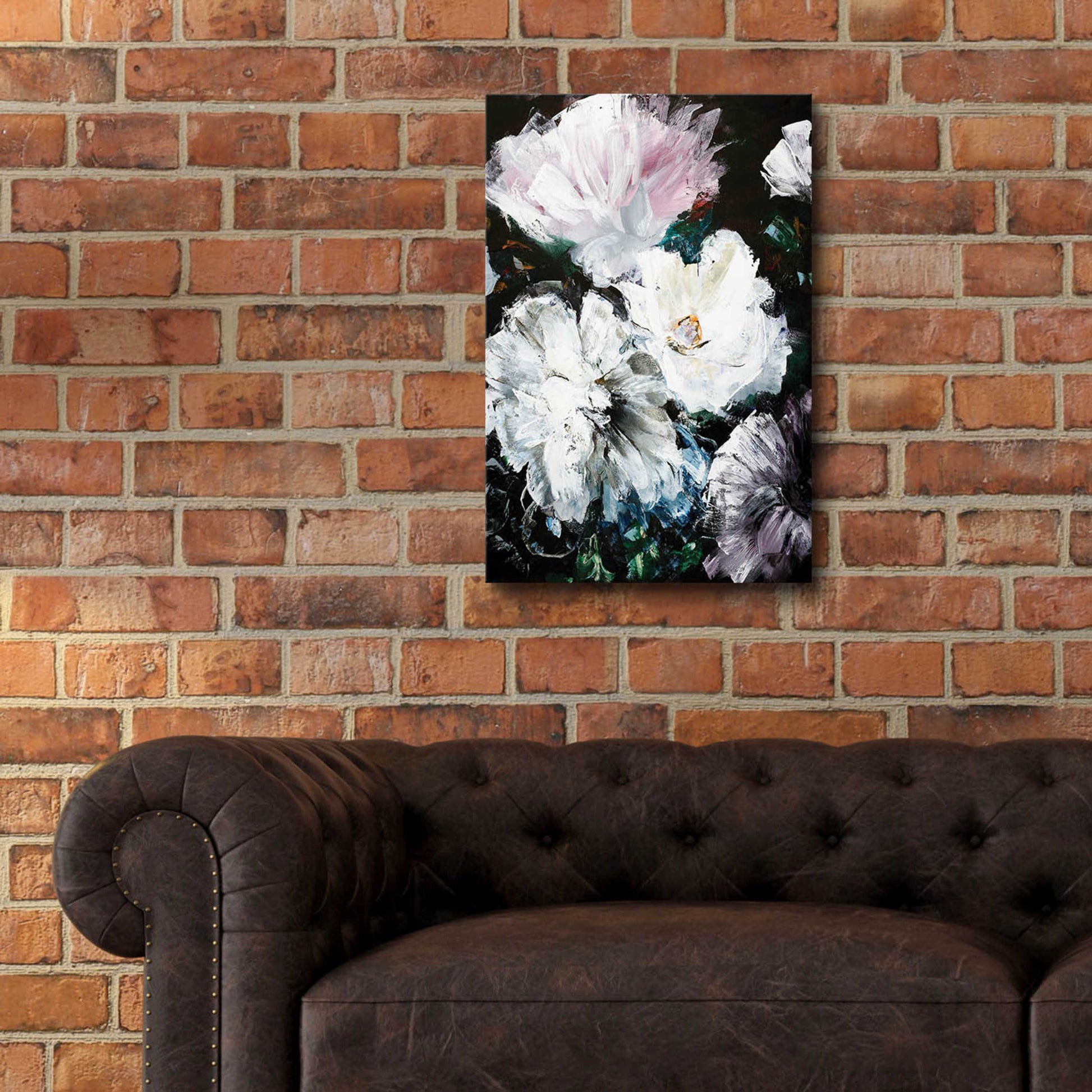 Epic Art 'Soft Hue Flowers' by Design Fabrikken, Acrylic Glass Wall Art,16x24