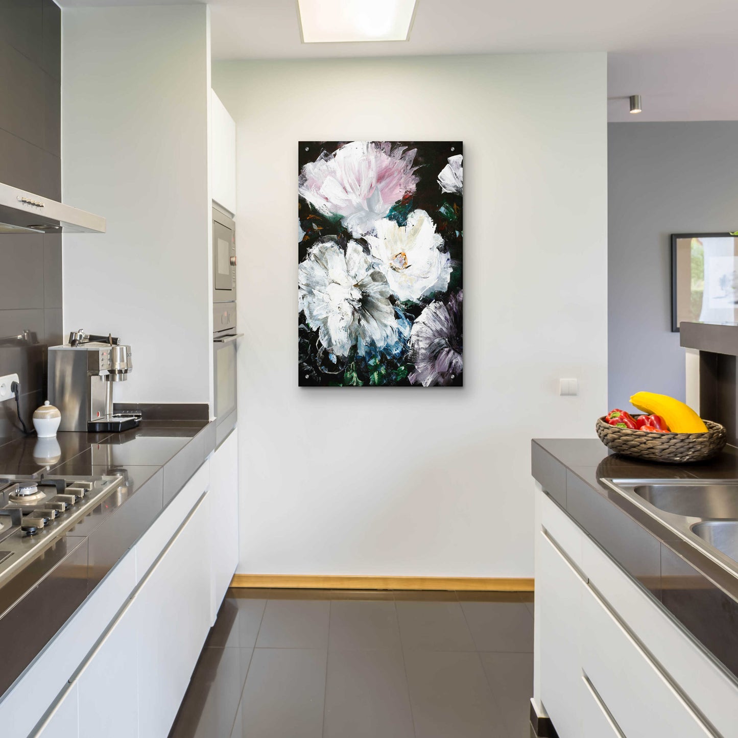 Epic Art 'Soft Hue Flowers' by Design Fabrikken, Acrylic Glass Wall Art,24x36