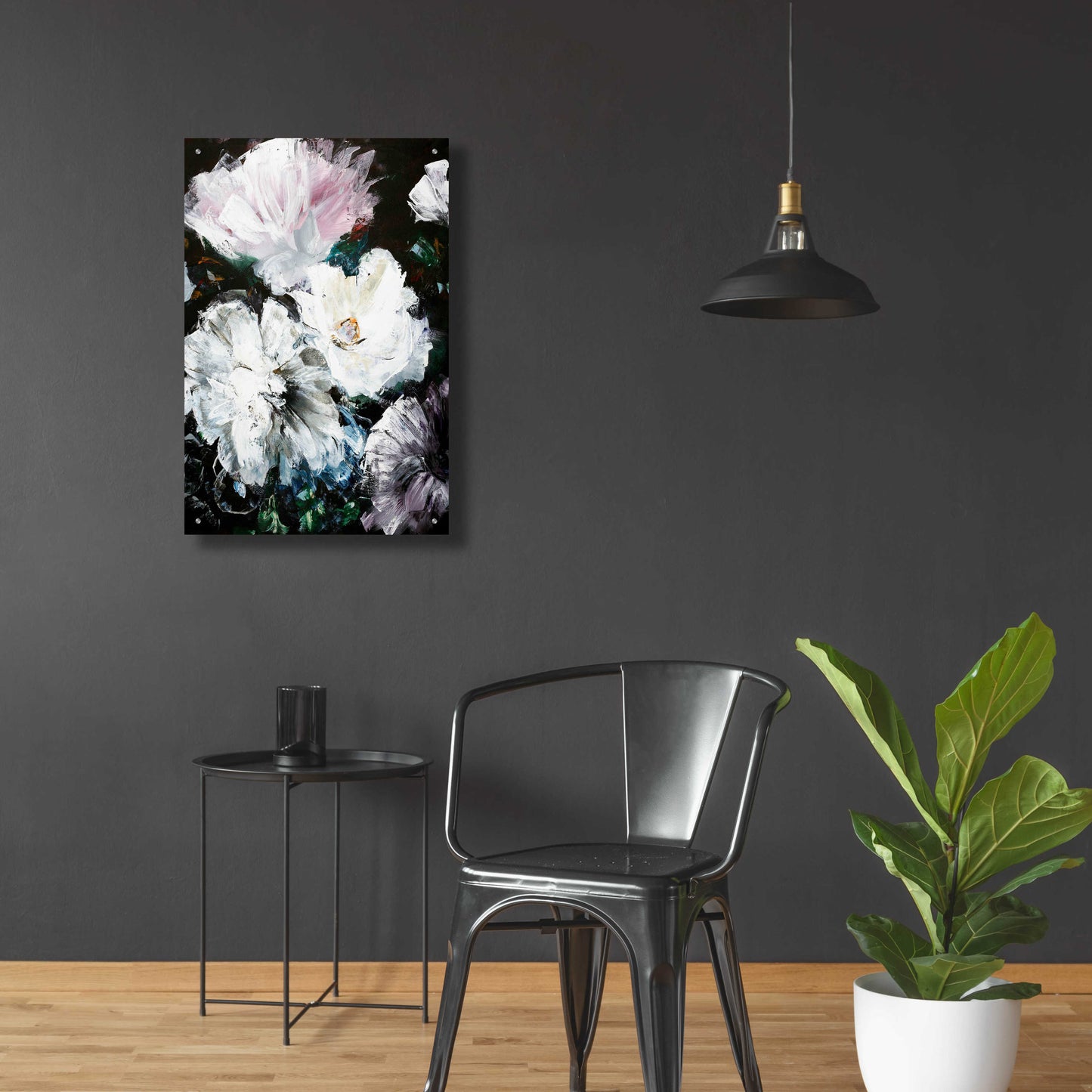 Epic Art 'Soft Hue Flowers' by Design Fabrikken, Acrylic Glass Wall Art,24x36