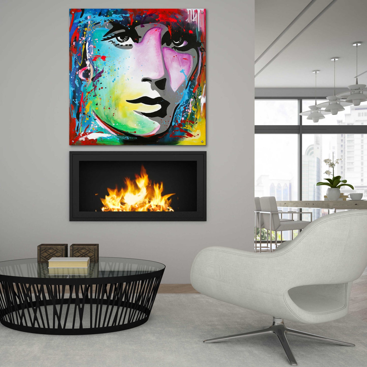 Epic Art 'Soon 1' by Design Fabrikken, Acrylic Glass Wall Art,36x36