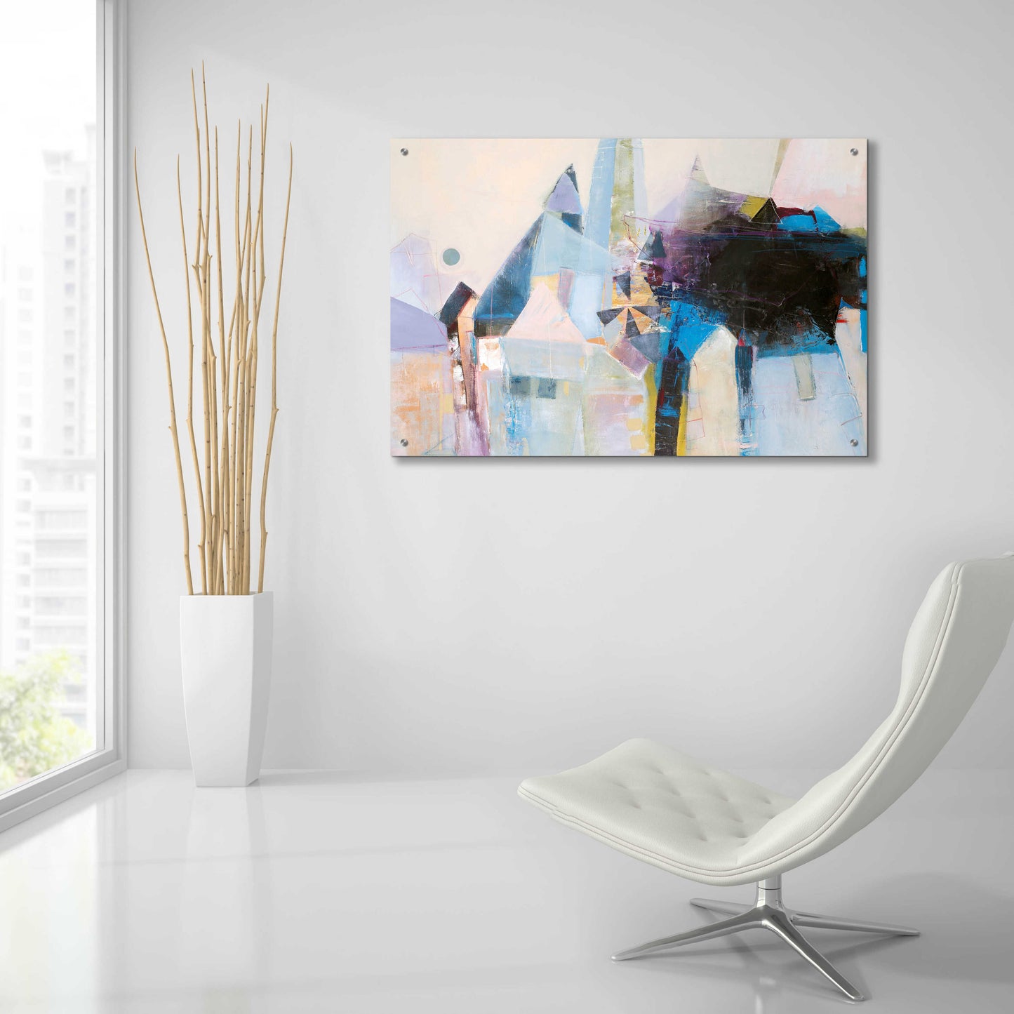 Epic Art 'Spinning Mill 1 Crop' by Design Fabrikken, Acrylic Glass Wall Art,36x24