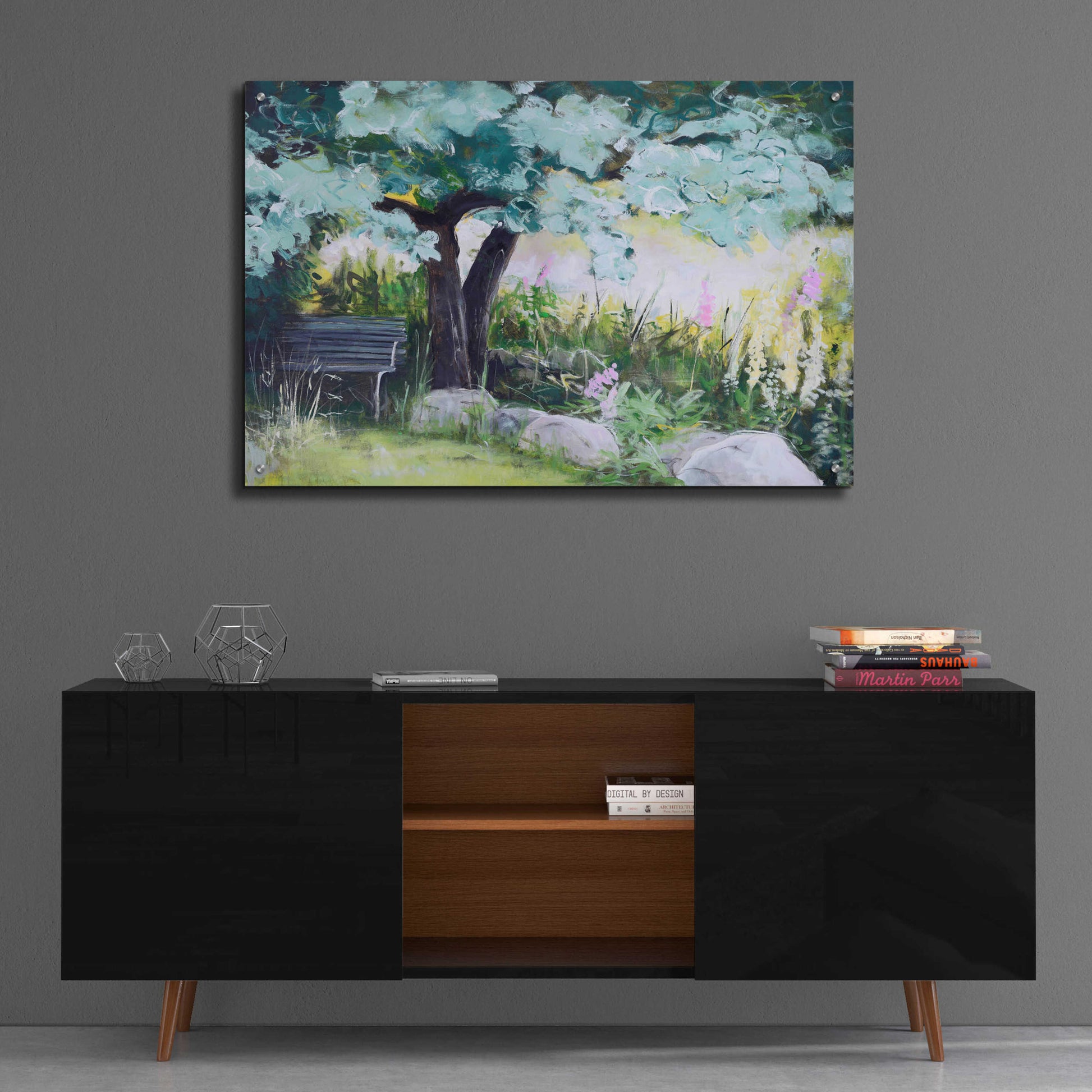 Epic Art 'Spring Field' by Design Fabrikken, Acrylic Glass Wall Art,36x24