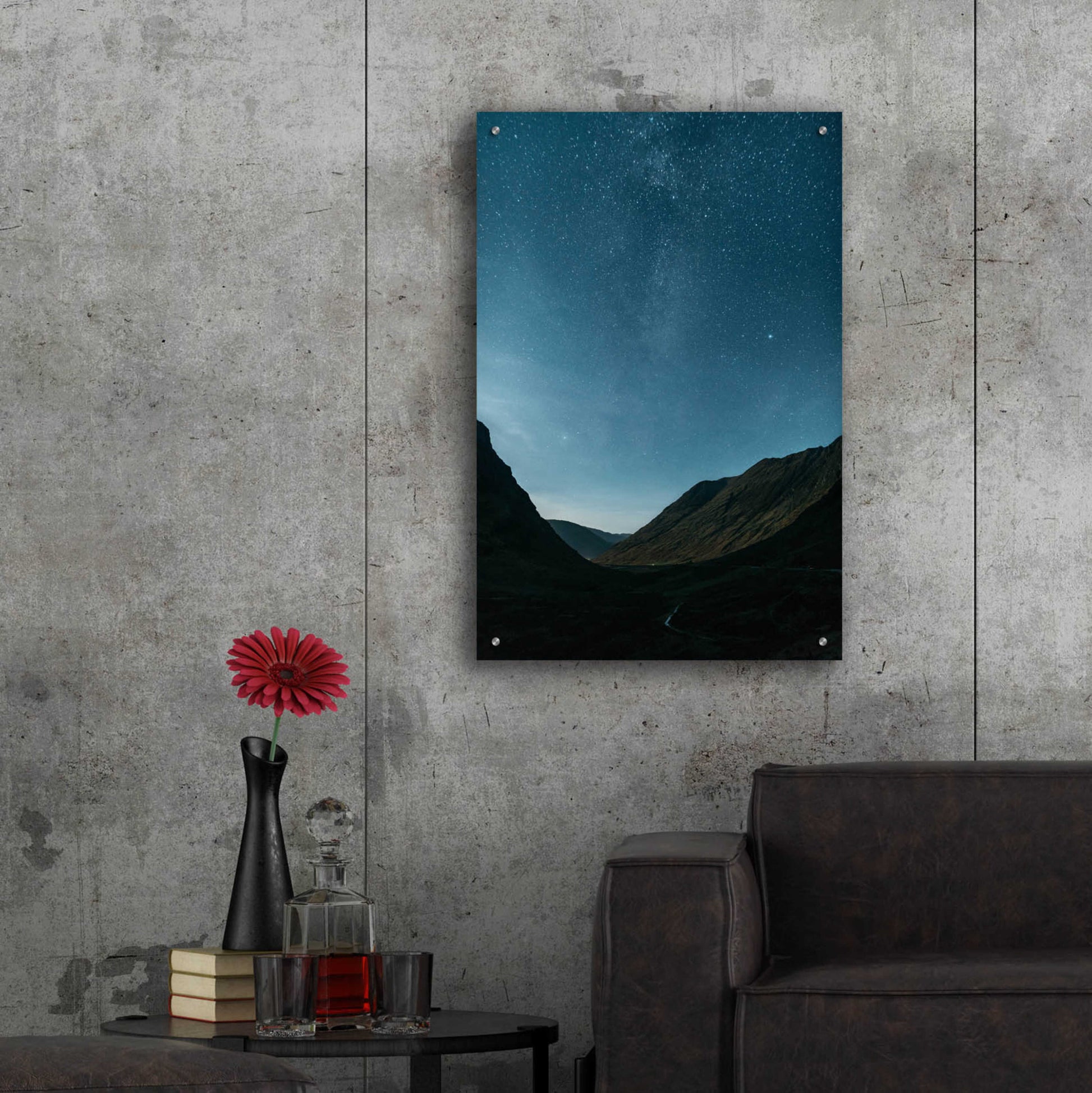 Epic Art 'Star Light' by Design Fabrikken, Acrylic Glass Wall Art,24x36