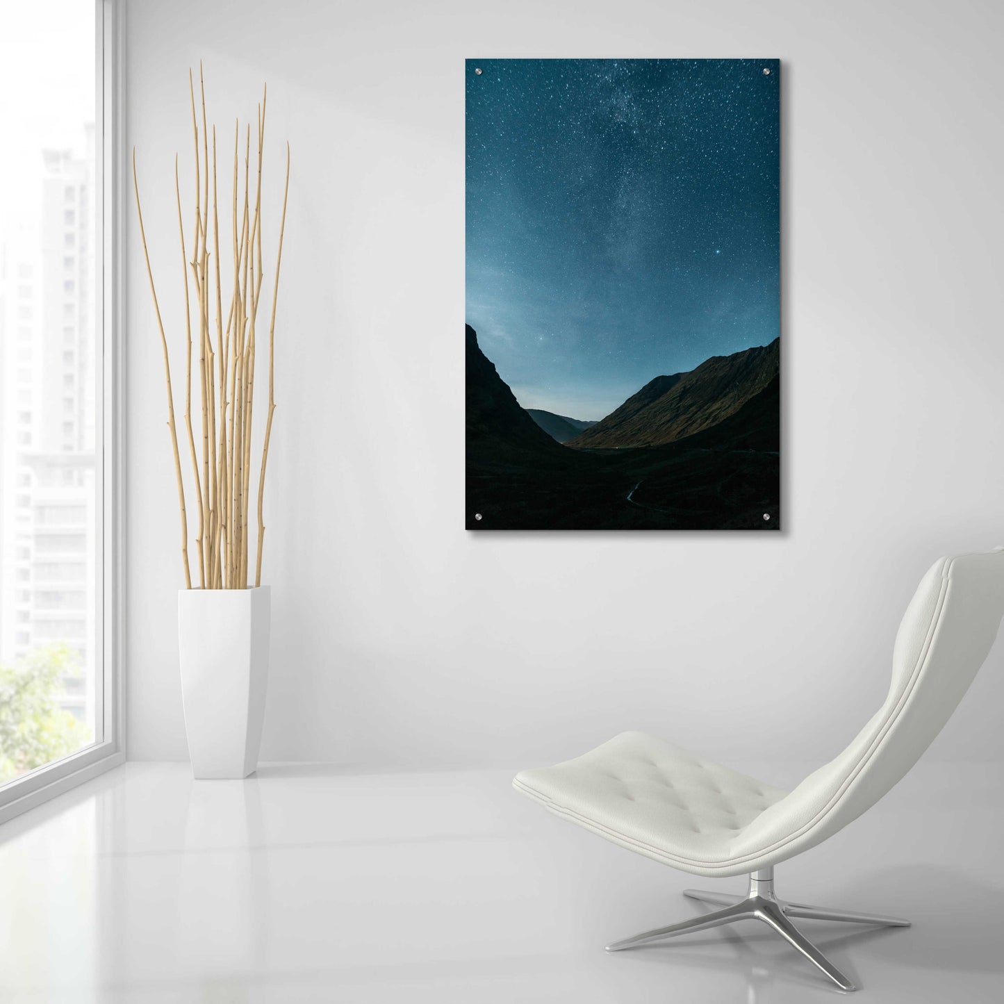 Epic Art 'Star Light' by Design Fabrikken, Acrylic Glass Wall Art,24x36