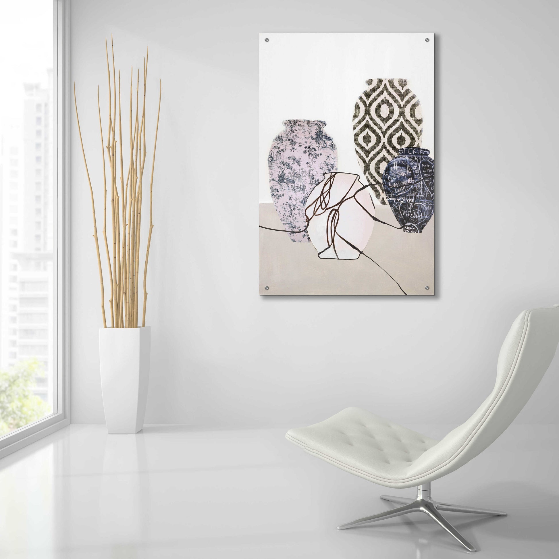 Epic Art 'Tactile 1' by Design Fabrikken, Acrylic Glass Wall Art,24x36