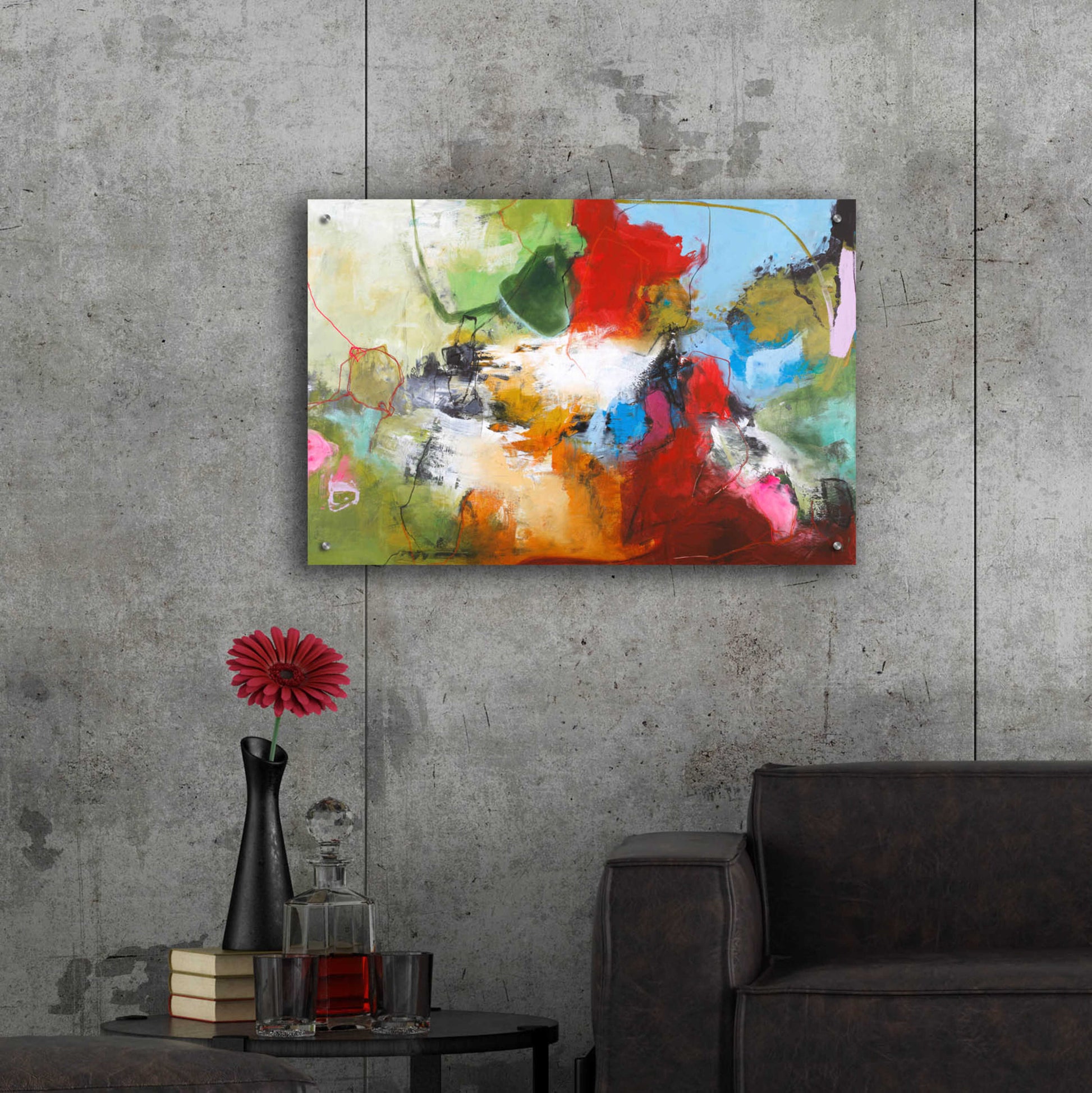 Epic Art 'Tango 1' by Design Fabrikken, Acrylic Glass Wall Art,36x24