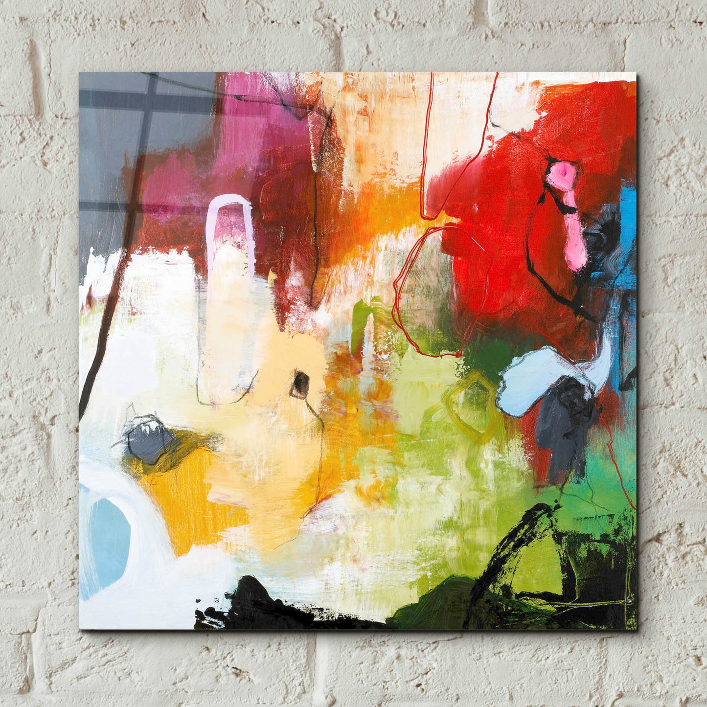 Epic Art 'Tango 3' by Design Fabrikken, Acrylic Glass Wall Art,12x12