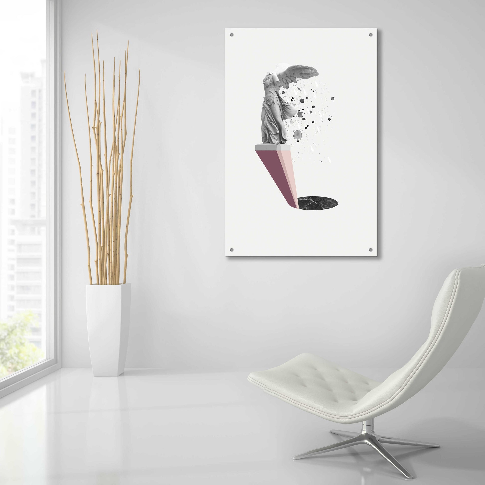 Epic Art 'Tears of Nike' by Design Fabrikken, Acrylic Glass Wall Art,24x36