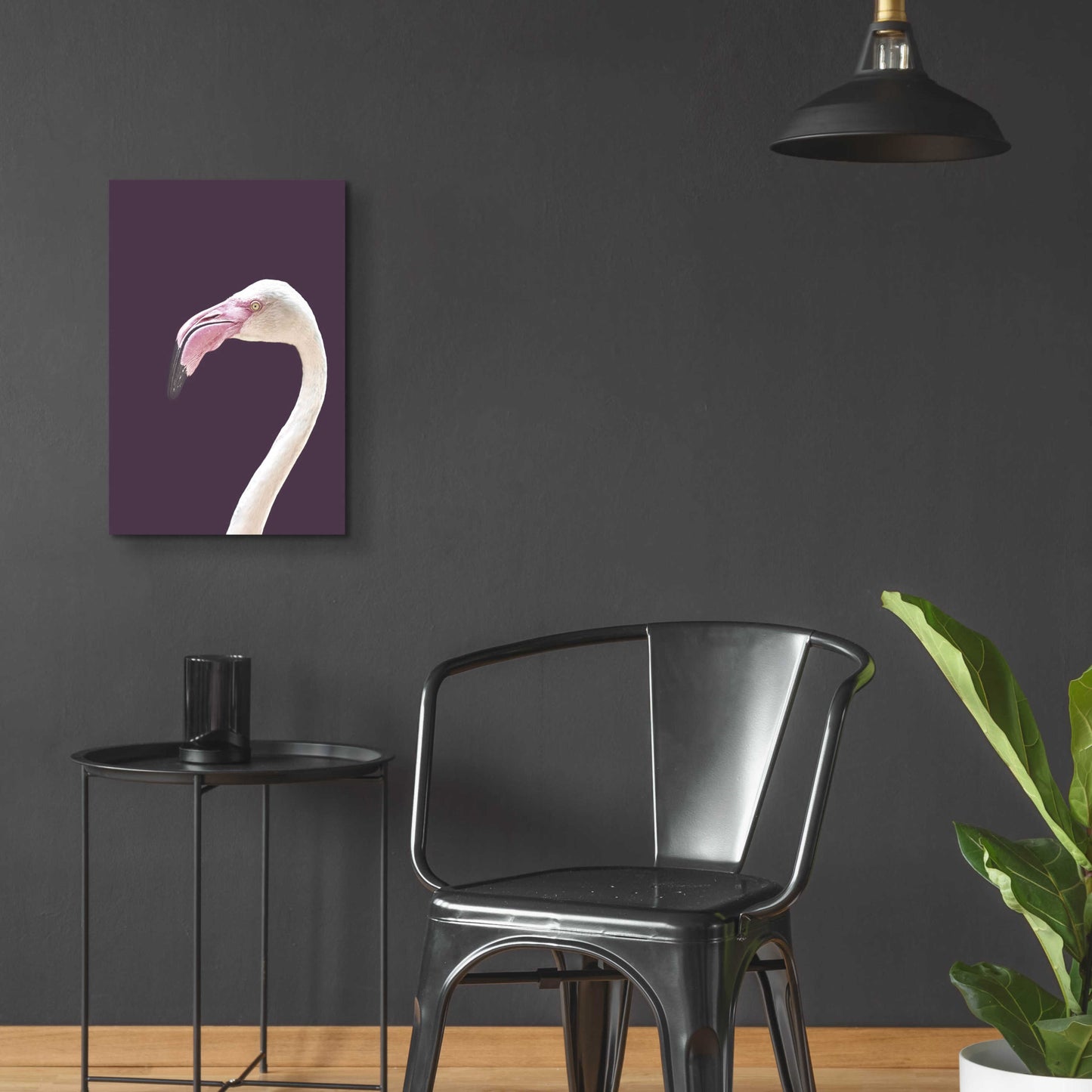 Epic Art 'The Flamingo' by Design Fabrikken, Acrylic Glass Wall Art,16x24