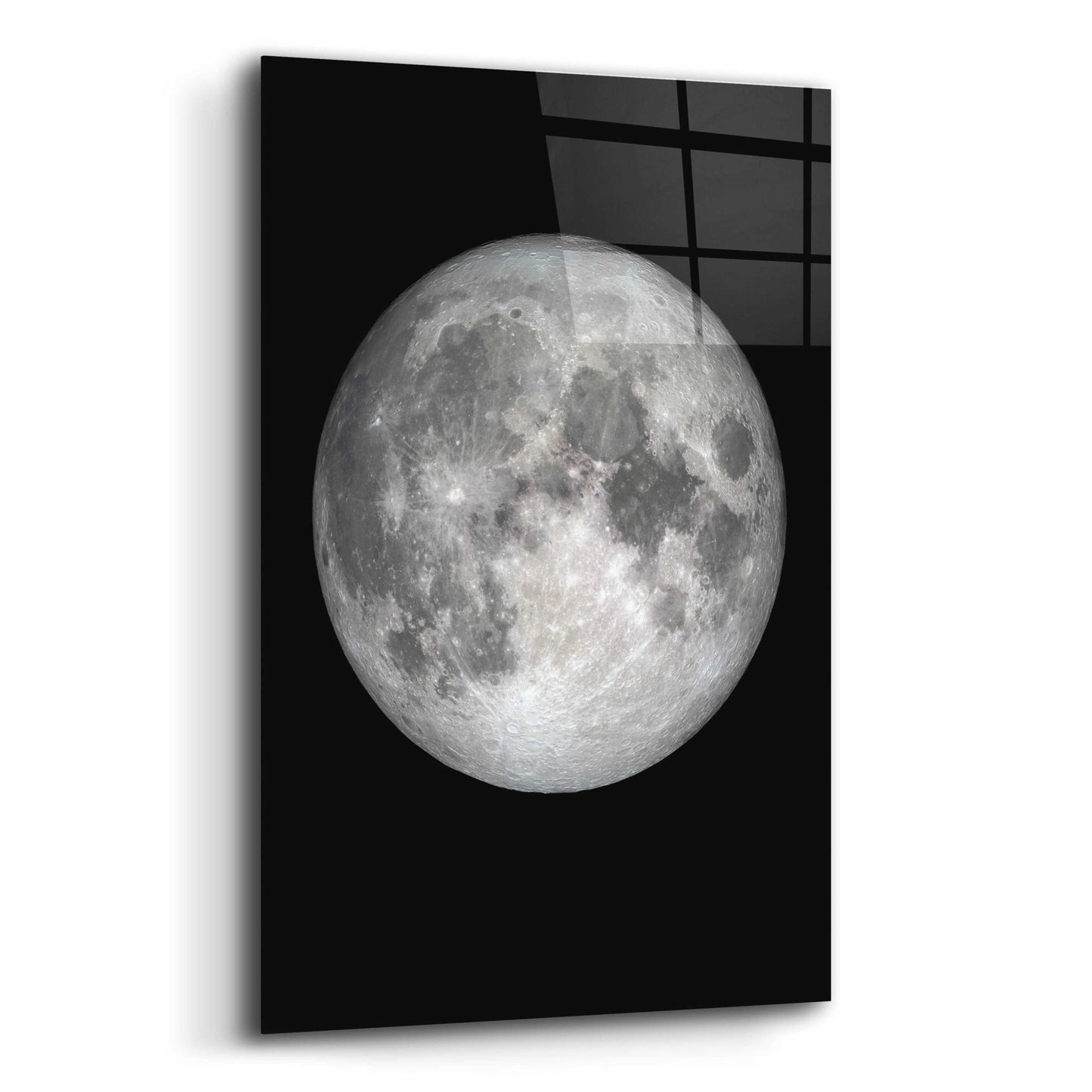 Epic Art 'The Moon' by Design Fabrikken, Acrylic Glass Wall Art,12x16