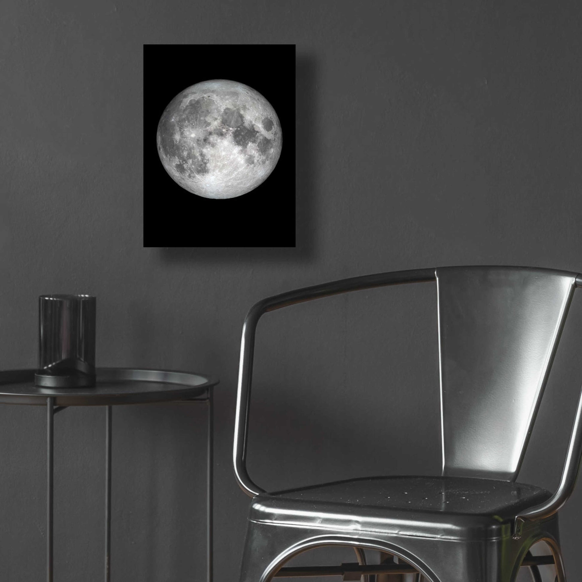 Epic Art 'The Moon' by Design Fabrikken, Acrylic Glass Wall Art,12x16