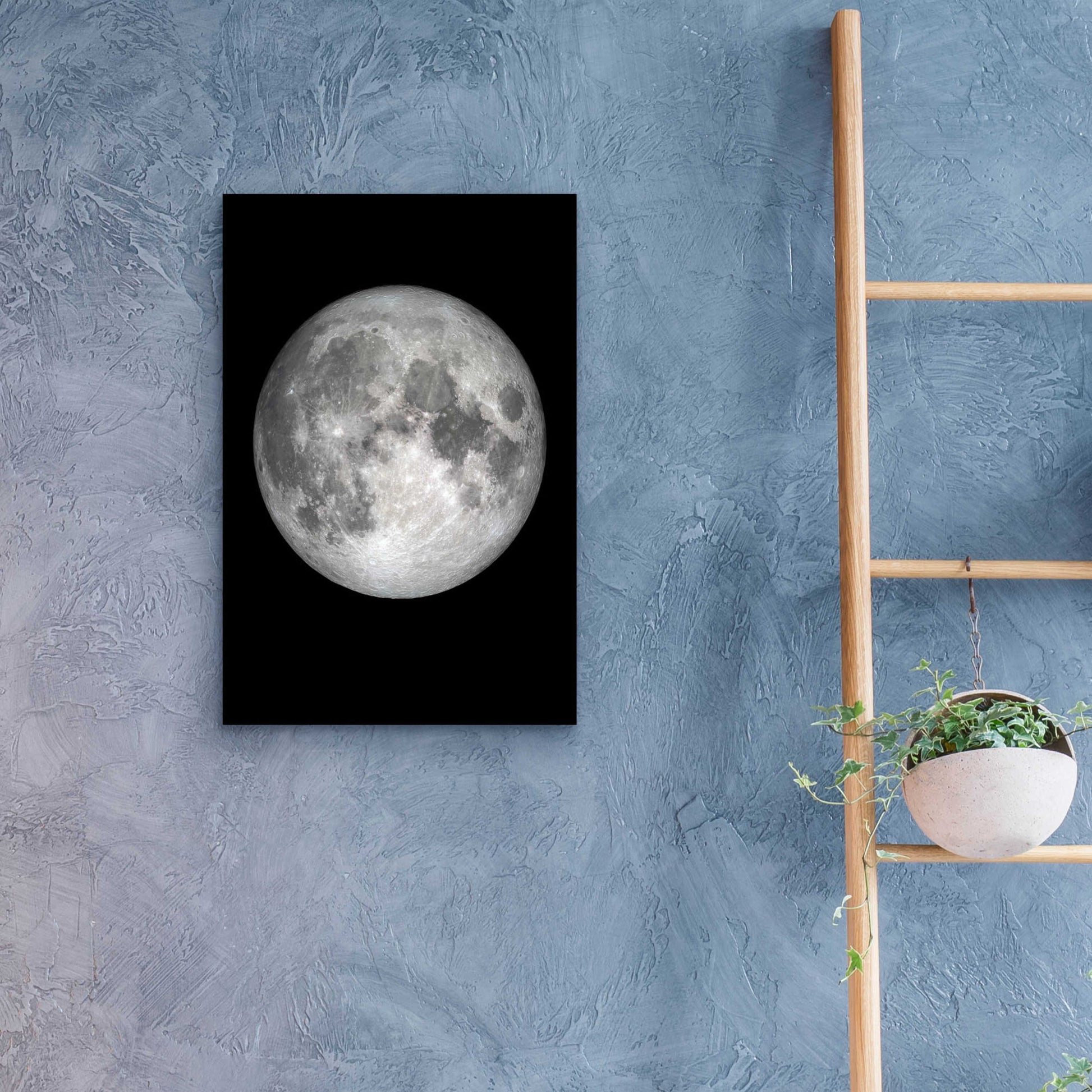 Epic Art 'The Moon' by Design Fabrikken, Acrylic Glass Wall Art,16x24