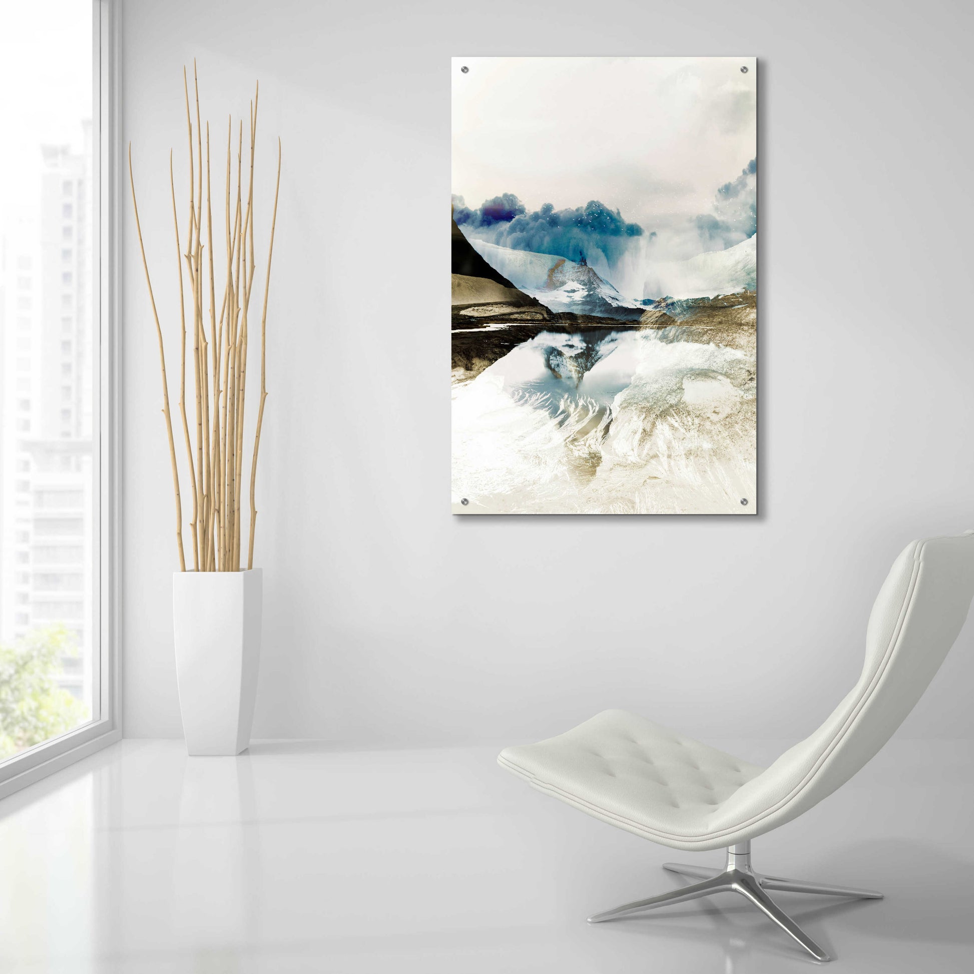 Epic Art 'The Rising 2' by Design Fabrikken, Acrylic Glass Wall Art,24x36