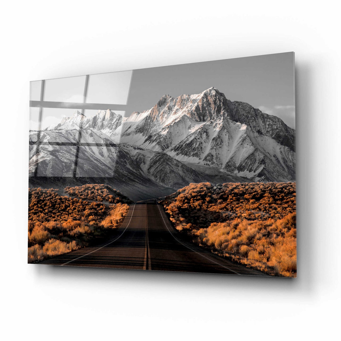 Epic Art 'The Road 1' by Design Fabrikken, Acrylic Glass Wall Art,16x12