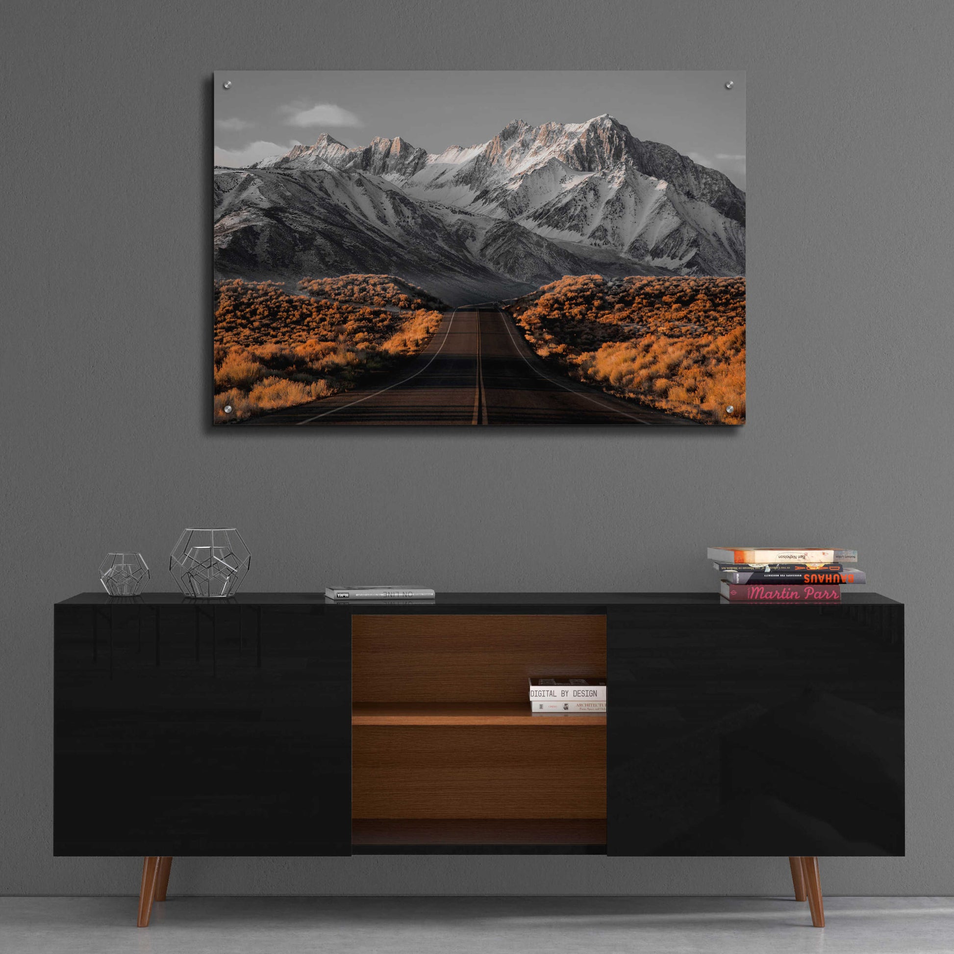 Epic Art 'The Road 1' by Design Fabrikken, Acrylic Glass Wall Art,36x24