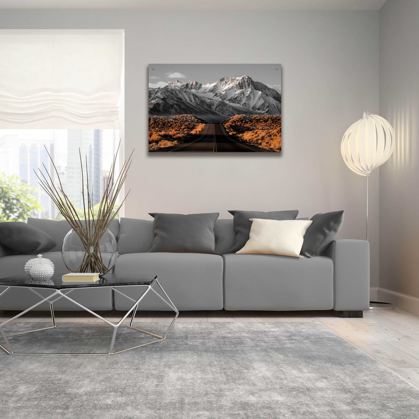 Epic Art 'The Road 1' by Design Fabrikken, Acrylic Glass Wall Art,36x24