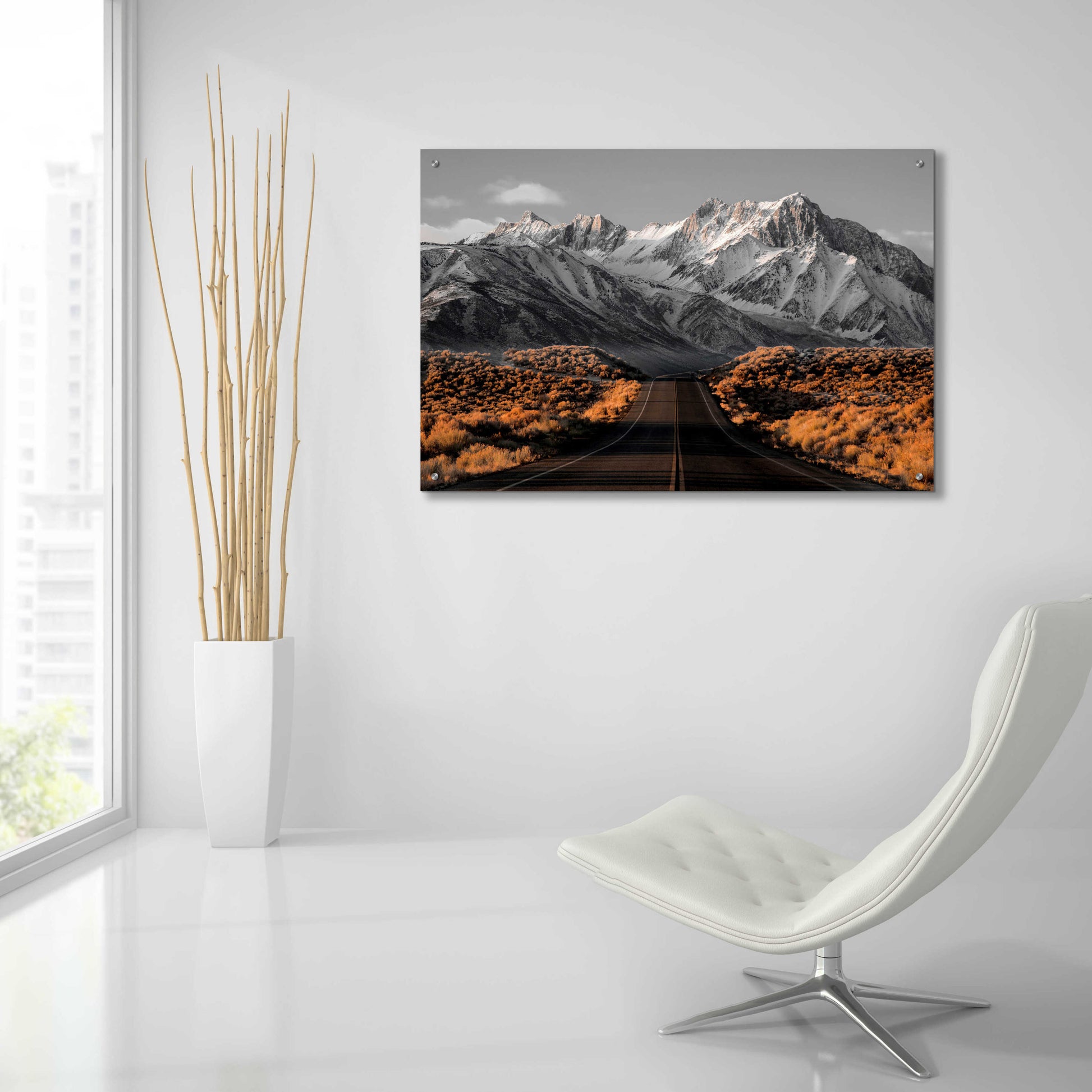 Epic Art 'The Road 1' by Design Fabrikken, Acrylic Glass Wall Art,36x24