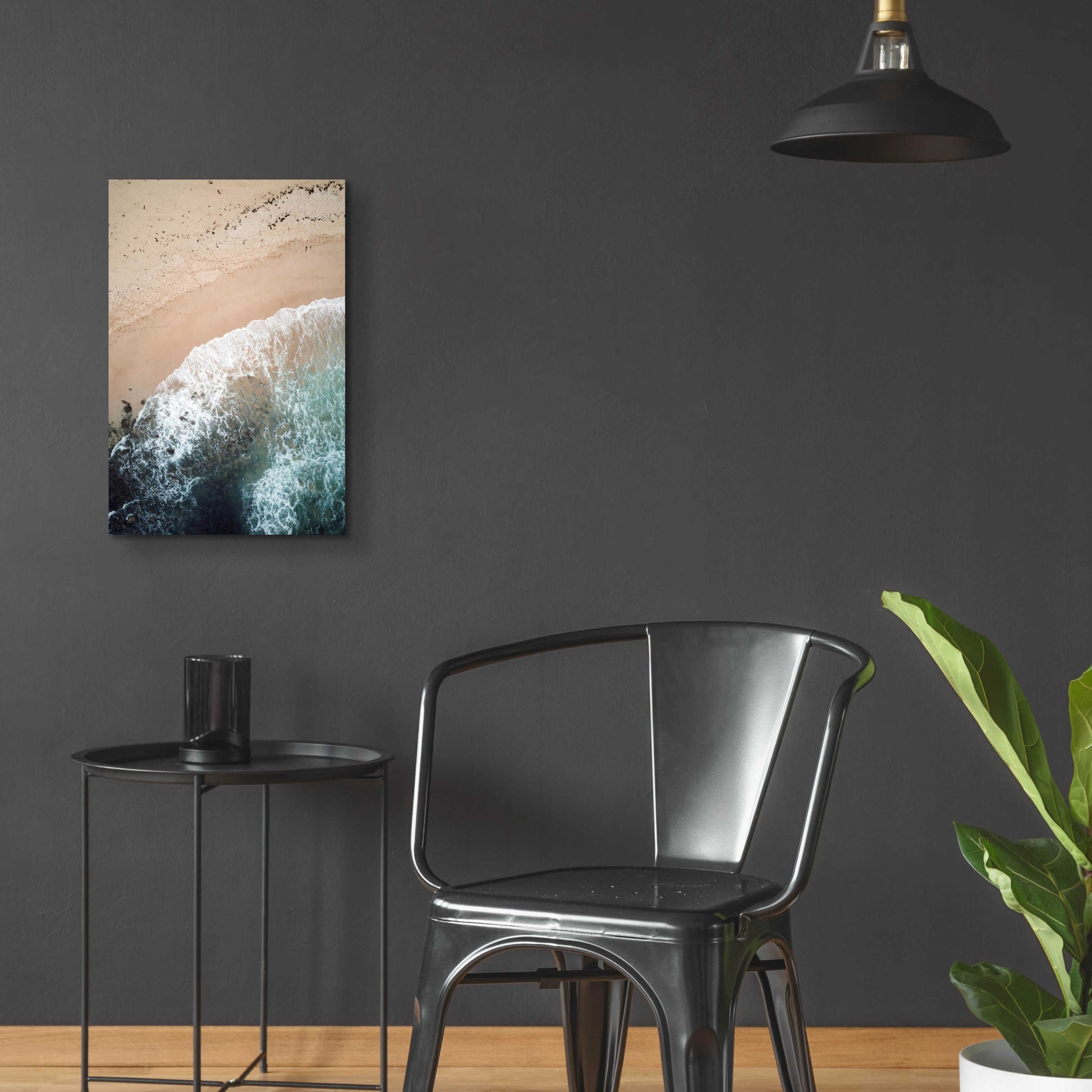 Epic Art 'The Shore' by Design Fabrikken, Acrylic Glass Wall Art,16x24