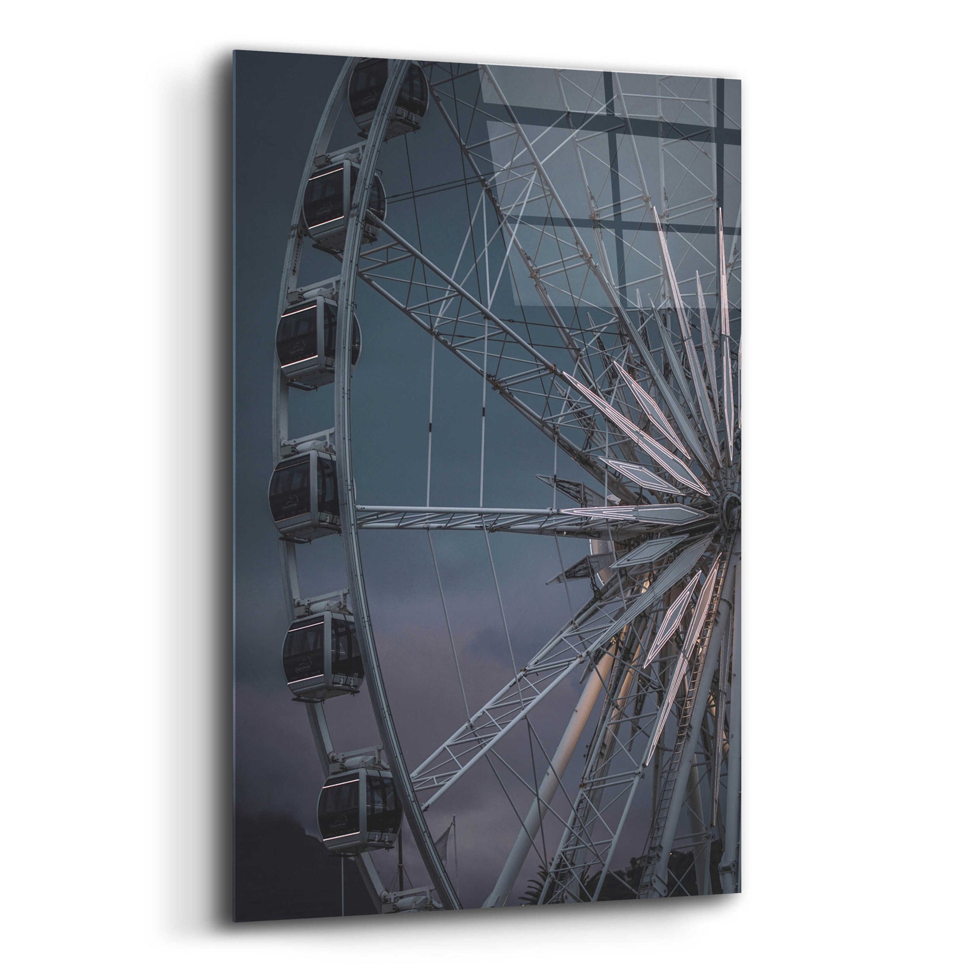 Epic Art 'The Wheel Is Turning' by Design Fabrikken, Acrylic Glass Wall Art,12x16