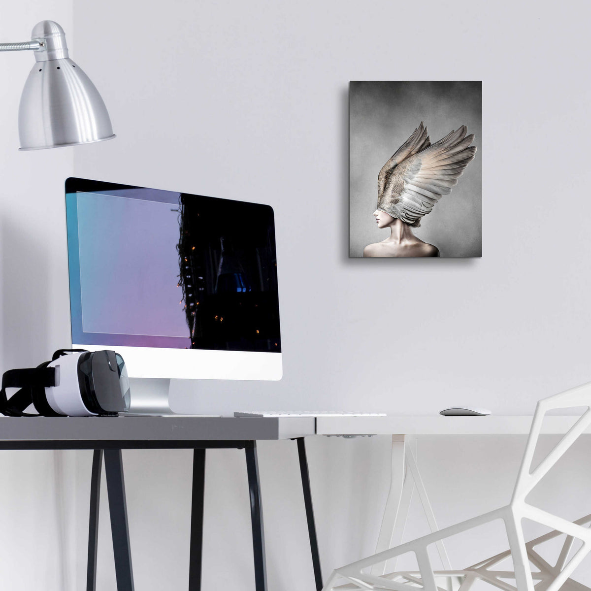 Epic Art 'Thea' by Design Fabrikken, Acrylic Glass Wall Art,12x16