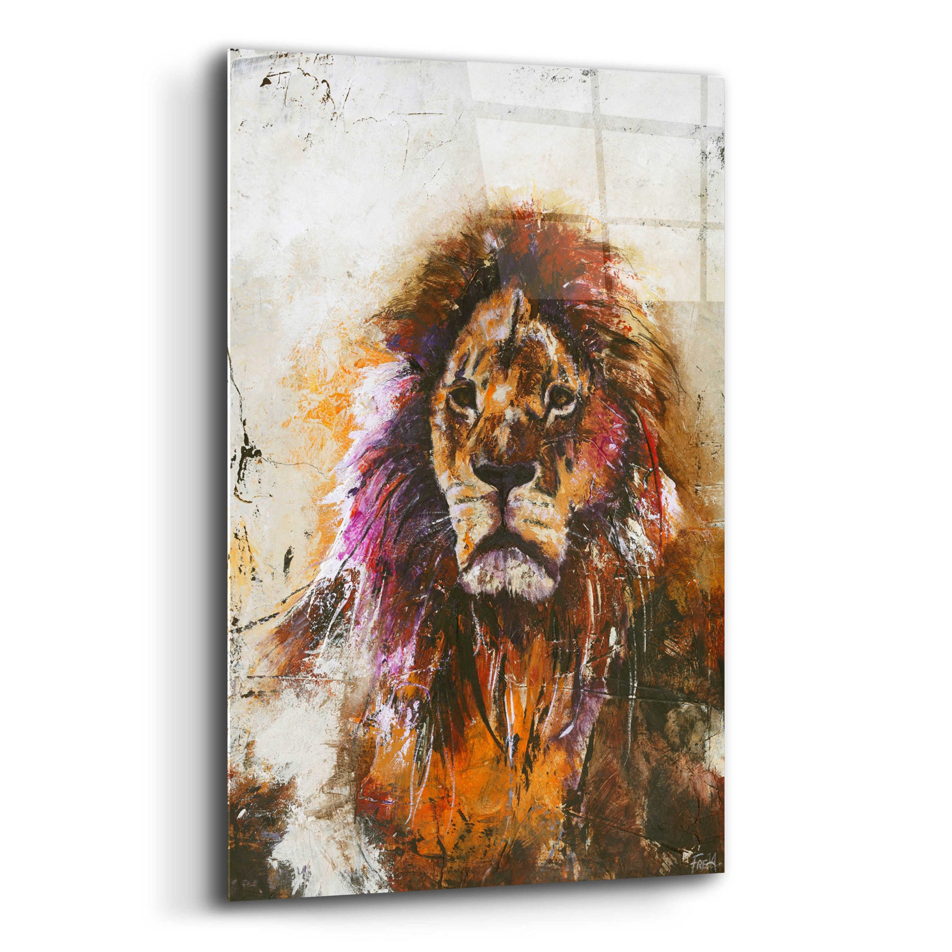 Epic Art 'Tiger Vision' by Design Fabrikken, Acrylic Glass Wall Art,12x16