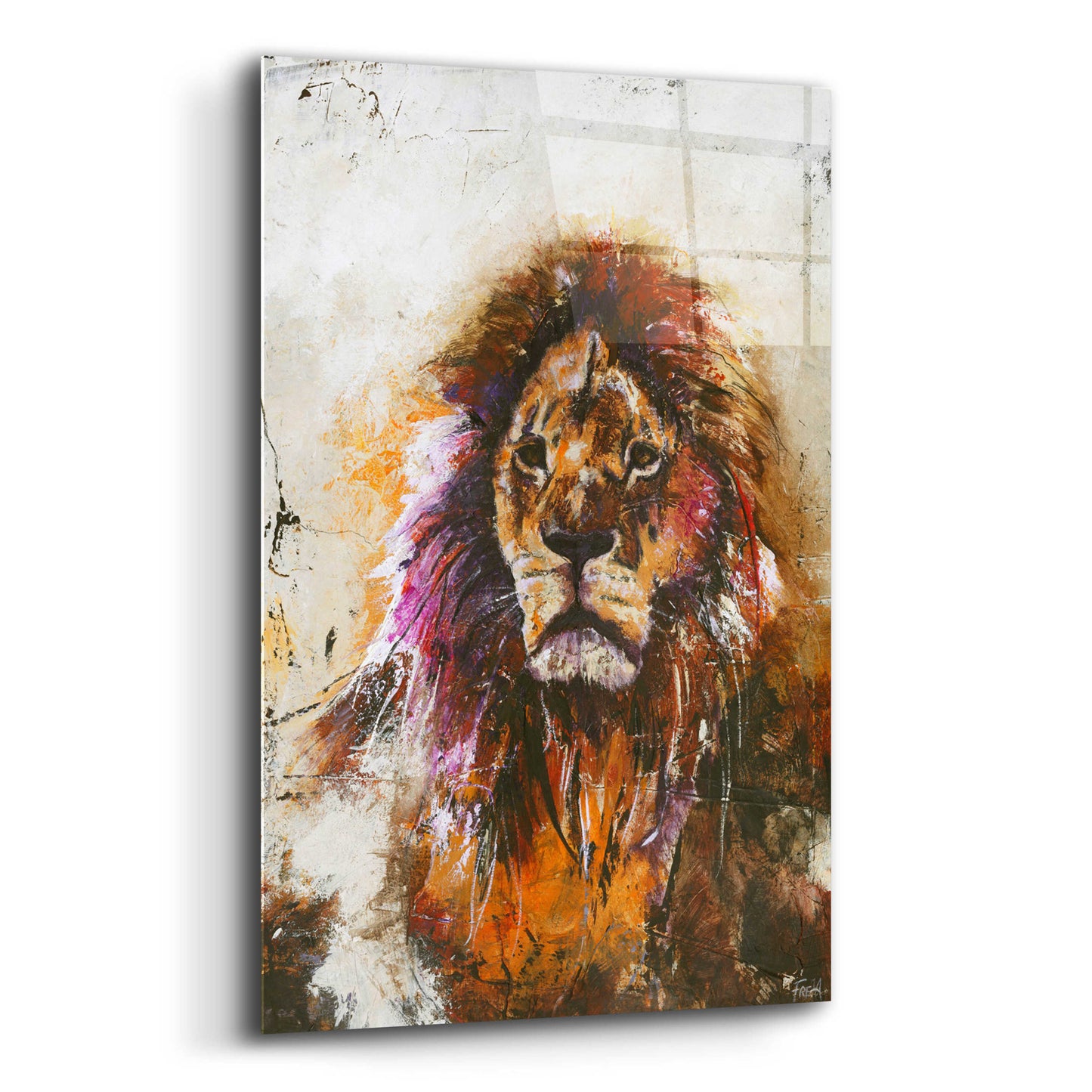 Epic Art 'Tiger Vision' by Design Fabrikken, Acrylic Glass Wall Art,16x24