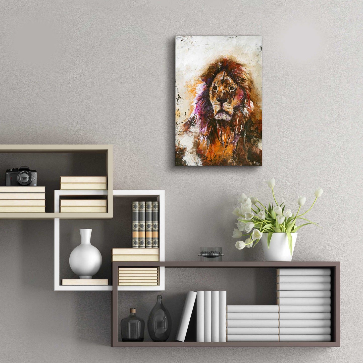 Epic Art 'Tiger Vision' by Design Fabrikken, Acrylic Glass Wall Art,16x24