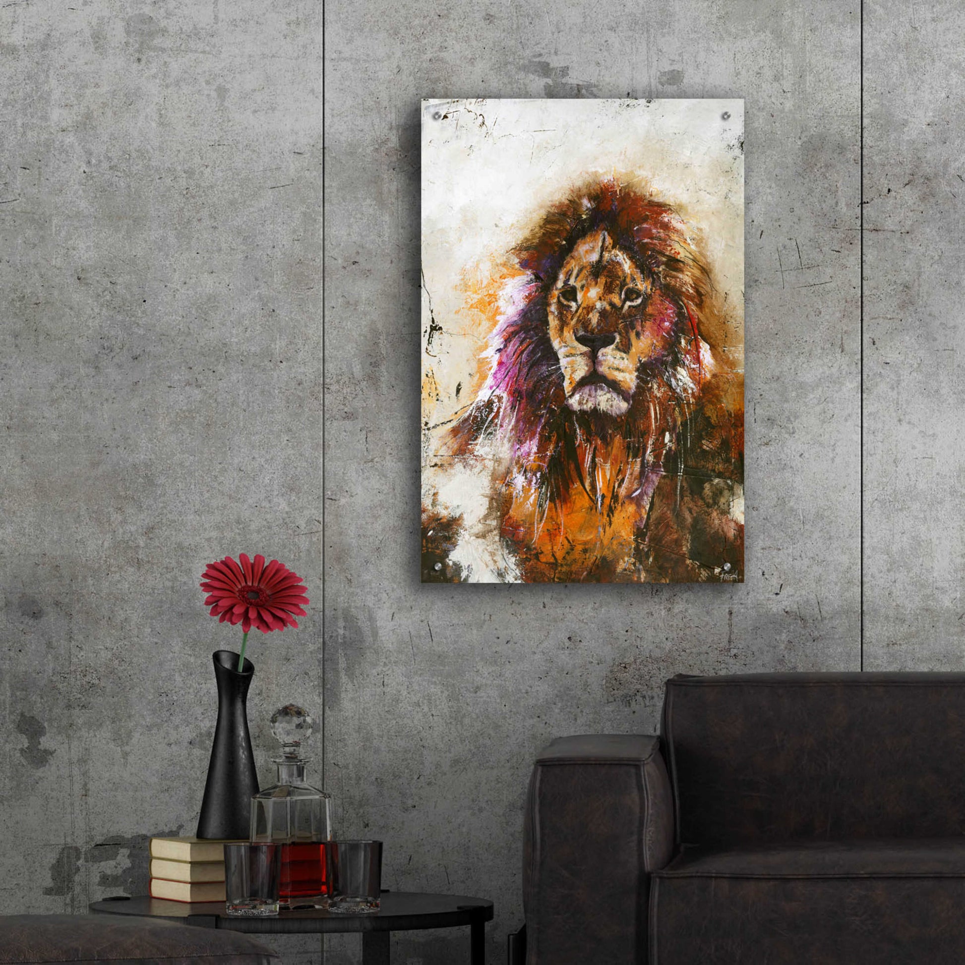 Epic Art 'Tiger Vision' by Design Fabrikken, Acrylic Glass Wall Art,24x36