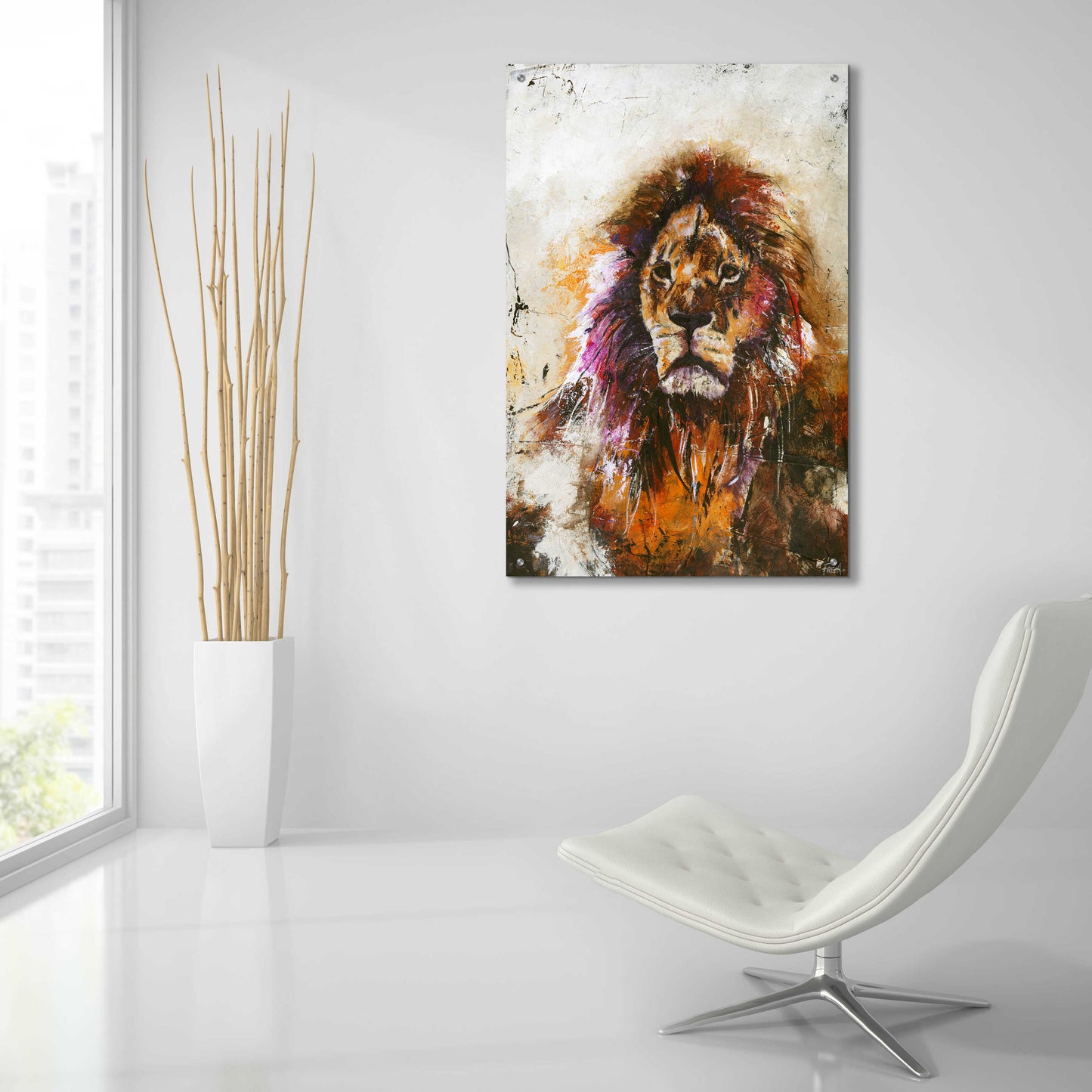 Epic Art 'Tiger Vision' by Design Fabrikken, Acrylic Glass Wall Art,24x36