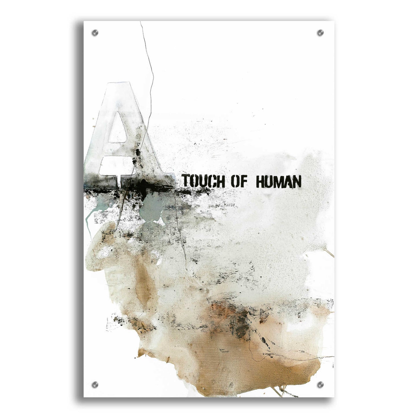 Epic Art 'Touch of Human' by Design Fabrikken, Acrylic Glass Wall Art,24x36