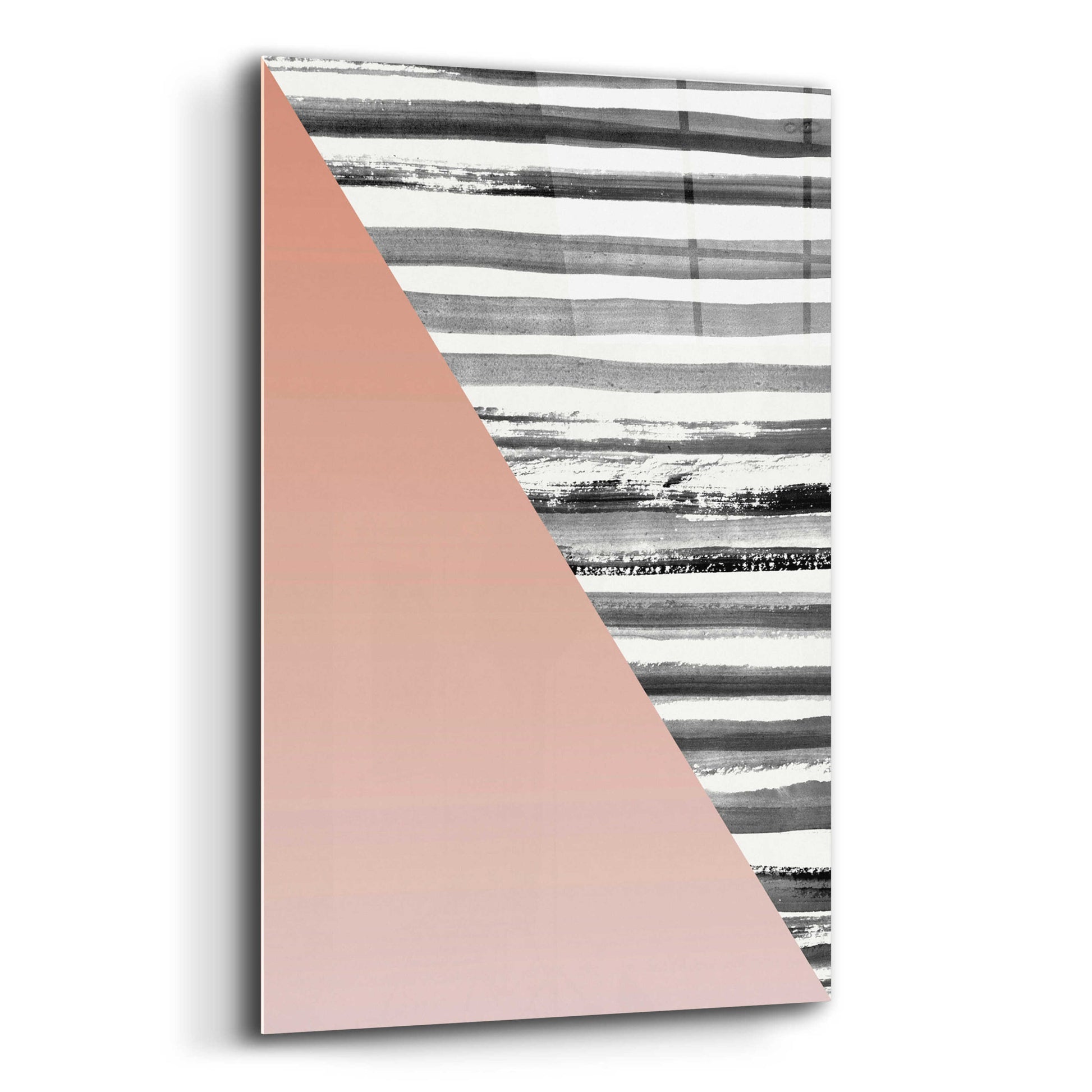 Epic Art 'Triangle 1' by Design Fabrikken, Acrylic Glass Wall Art,12x16