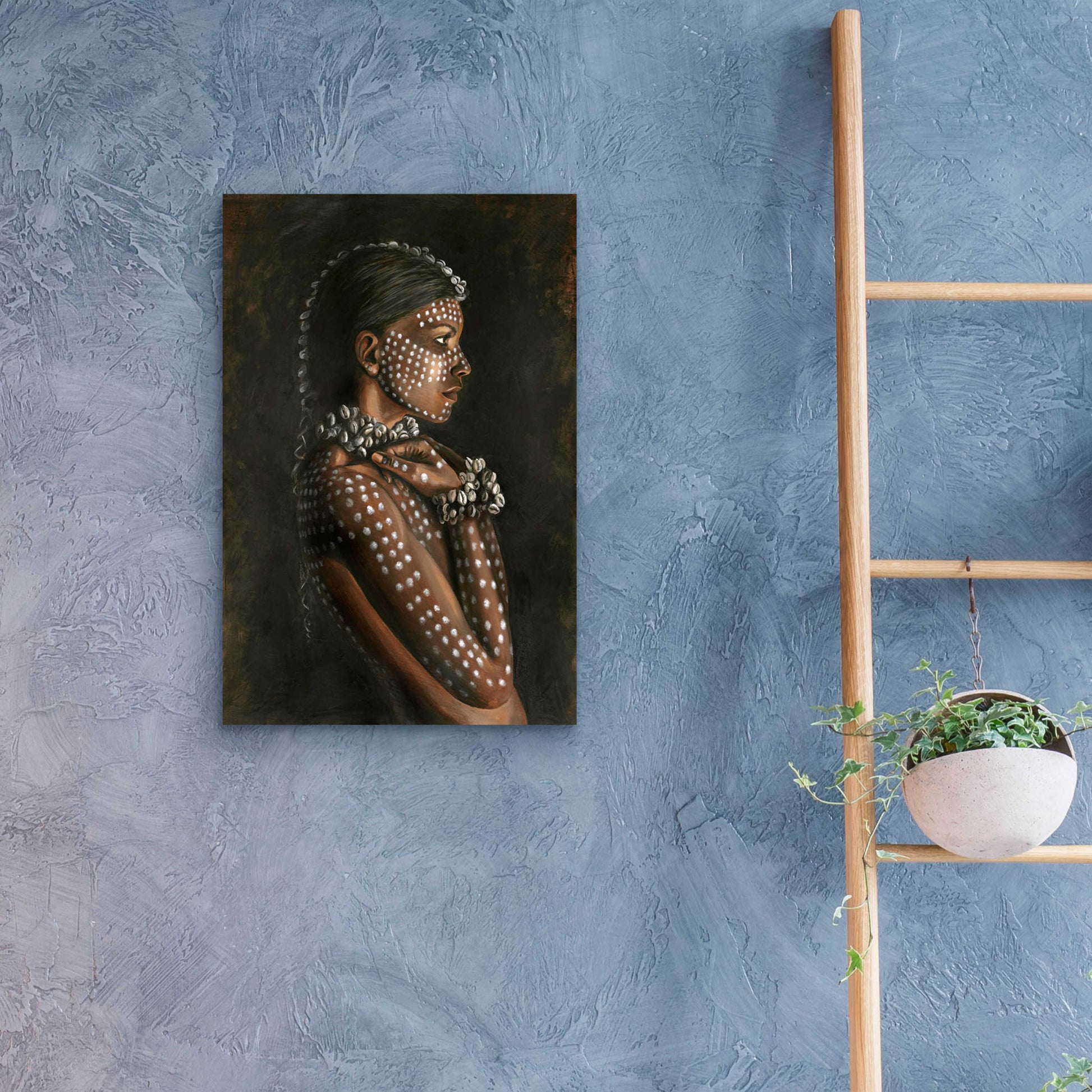 Epic Art 'Tribal Woman' by Design Fabrikken, Acrylic Glass Wall Art,16x24