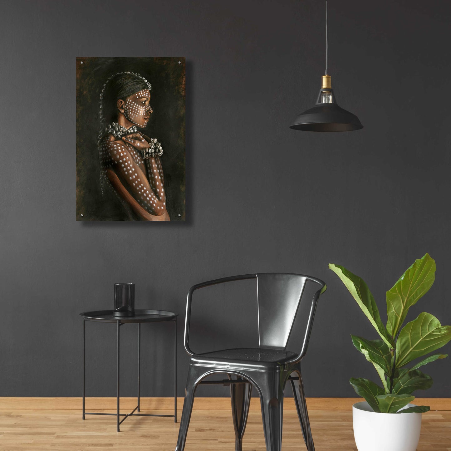 Epic Art 'Tribal Woman' by Design Fabrikken, Acrylic Glass Wall Art,24x36