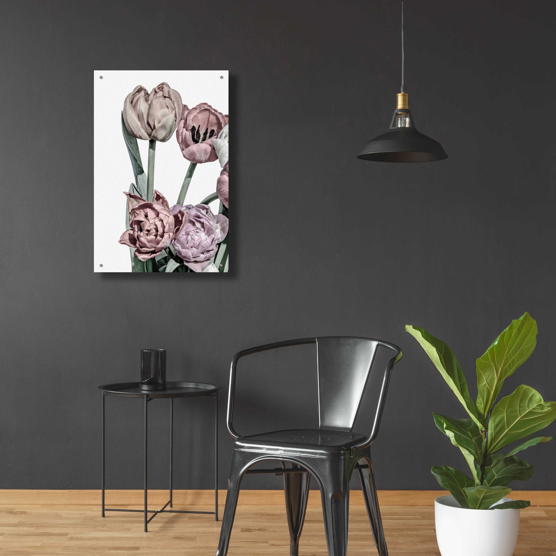 Epic Art 'Tulips Bright 2' by Design Fabrikken, Acrylic Glass Wall Art,24x36