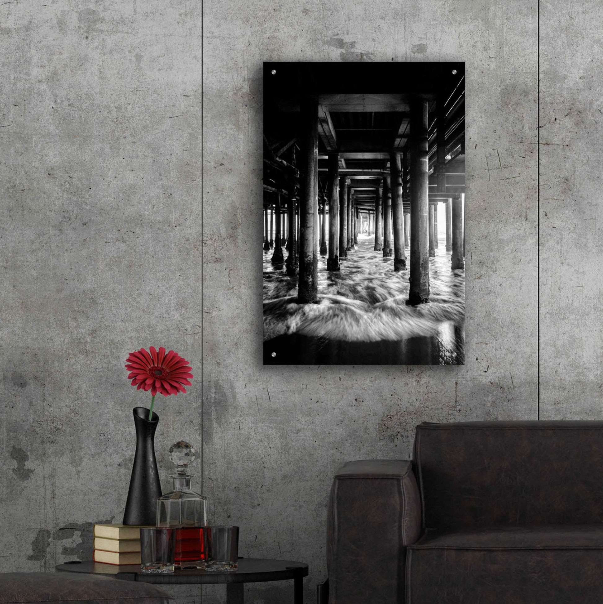 Epic Art 'Under the Bridge' by Design Fabrikken, Acrylic Glass Wall Art,24x36