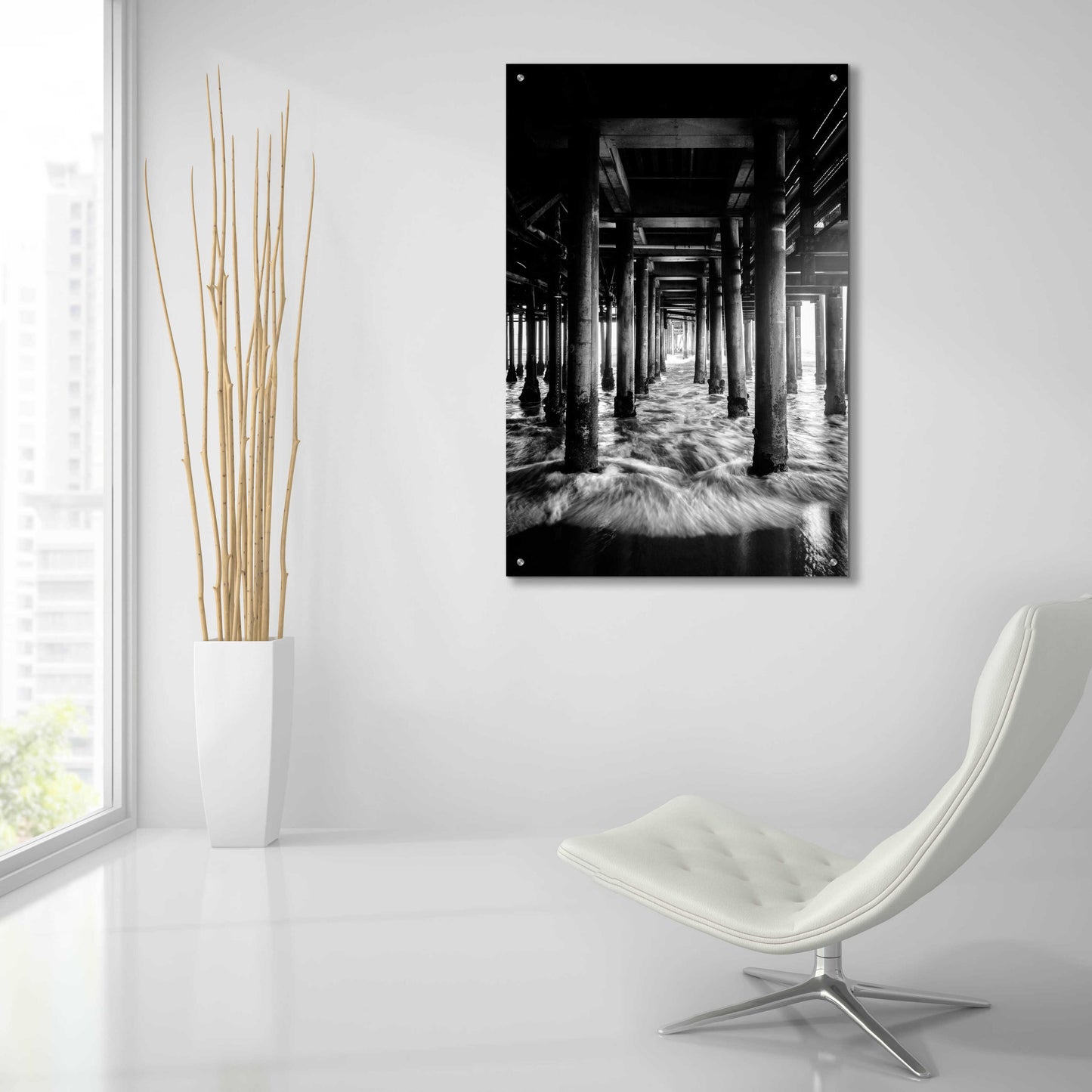 Epic Art 'Under the Bridge' by Design Fabrikken, Acrylic Glass Wall Art,24x36