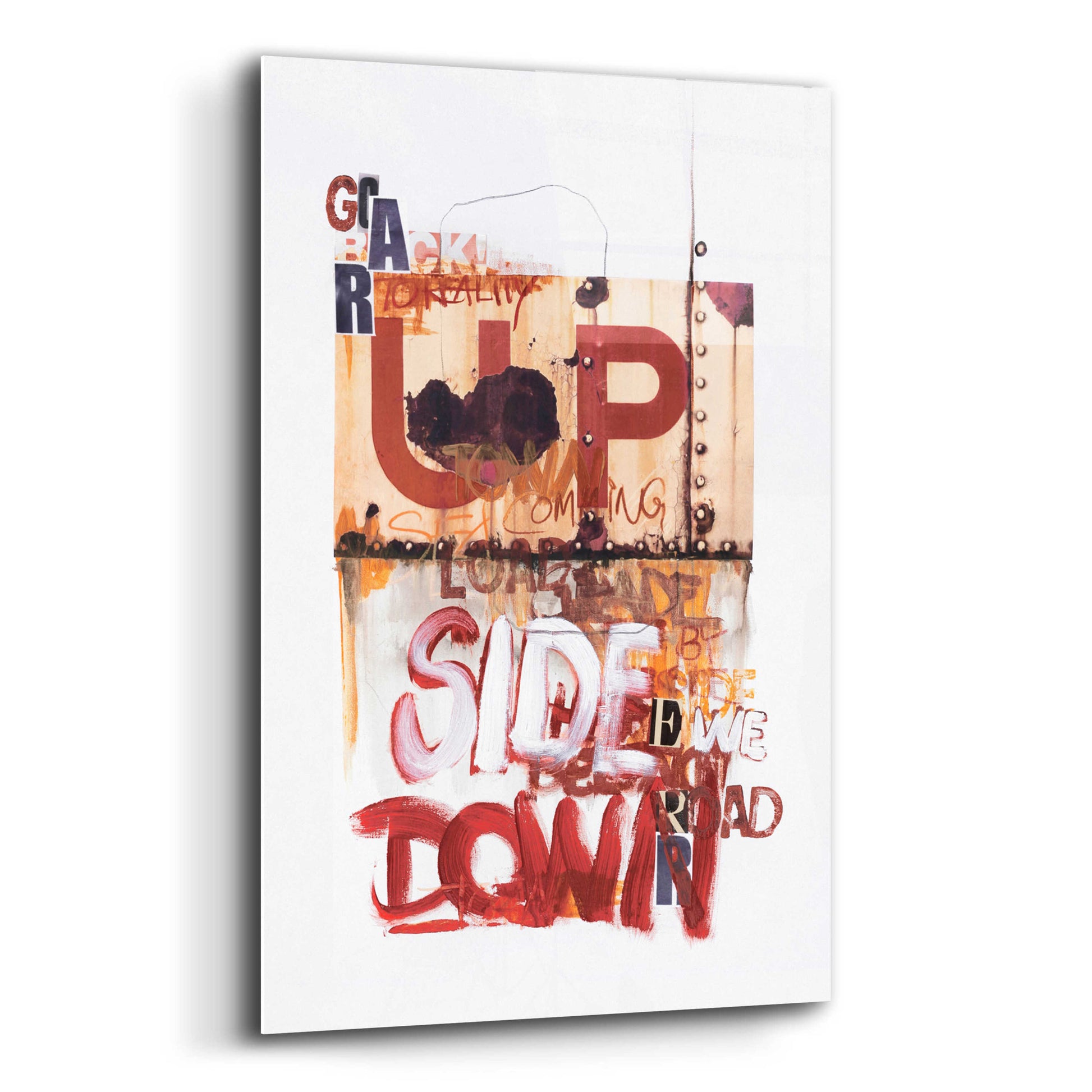 Epic Art 'Up Side Down 1' by Design Fabrikken, Acrylic Glass Wall Art,12x16