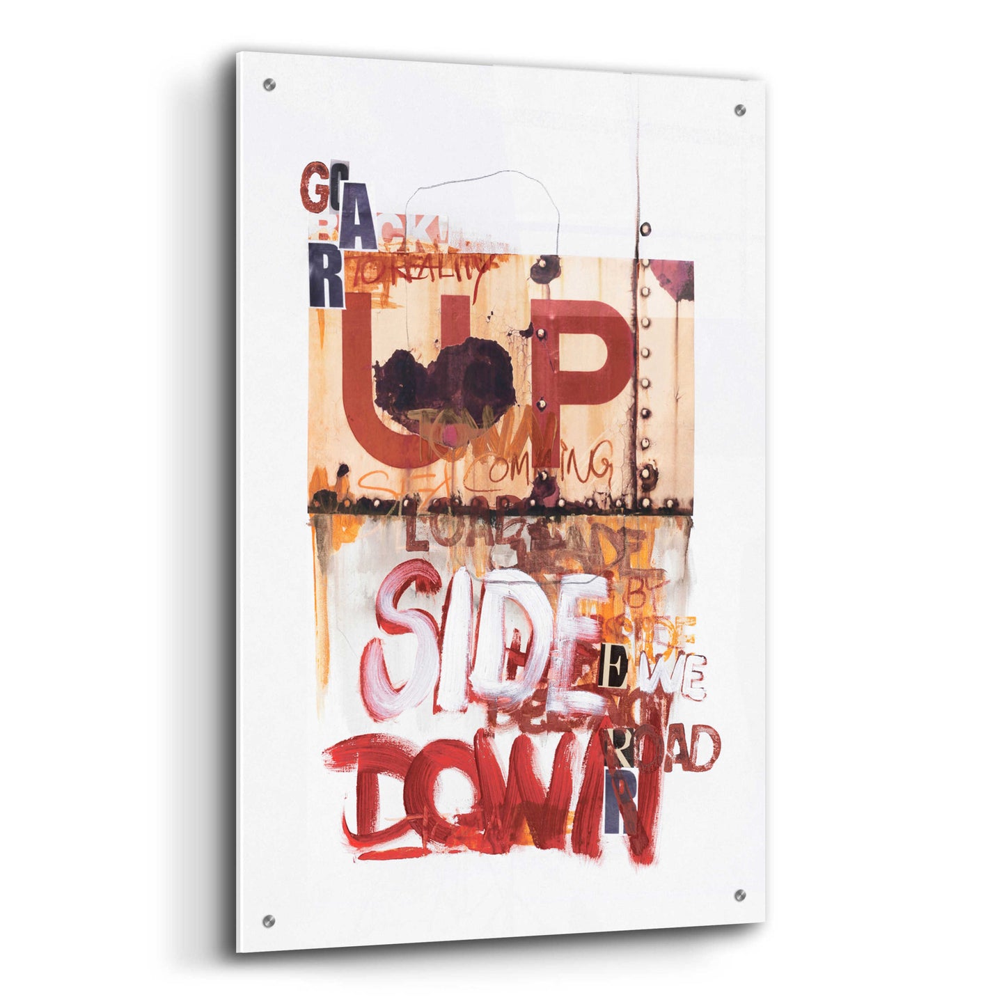 Epic Art 'Up Side Down 1' by Design Fabrikken, Acrylic Glass Wall Art,24x36